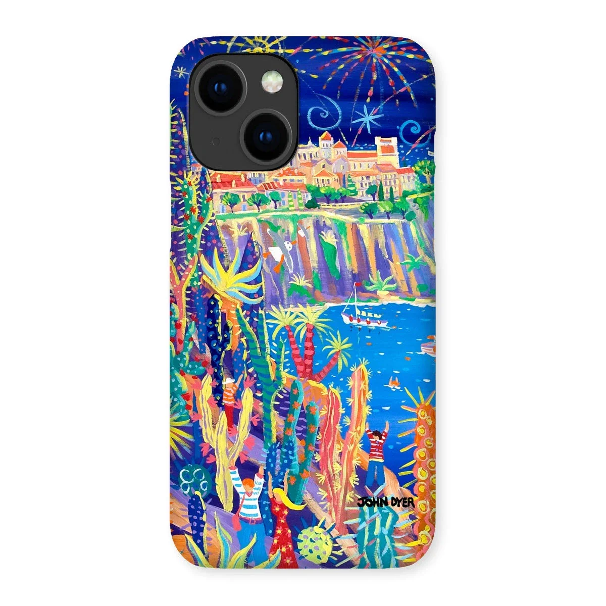 Snap Art Phone Case. Jardin Exotiques, Monaco. Artist John Dyer. Cornwall Art Gallery - Image 46
