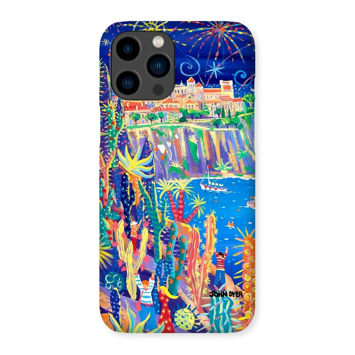 Snap Art Phone Case. Jardin Exotiques, Monaco. Artist John Dyer. Cornwall Art Gallery - Image 47