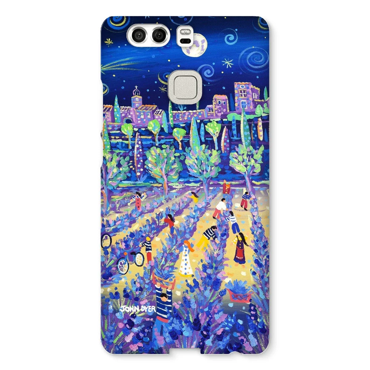 Snap Art Phone Case. Lavender Pickers, Provence, France. Artist John Dyer. Cornwall Art Gallery. - Image 22