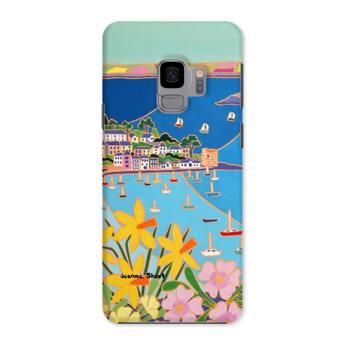 Snap Art Phone Case. Polruan, Fowey River. Artist Joanne Short. Cornwall Art Gallery - Image 14