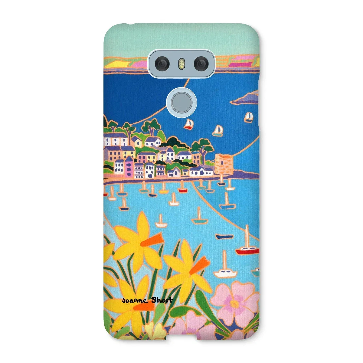 Snap Art Phone Case. Polruan, Fowey River. Artist Joanne Short. Cornwall Art Gallery - Image 38