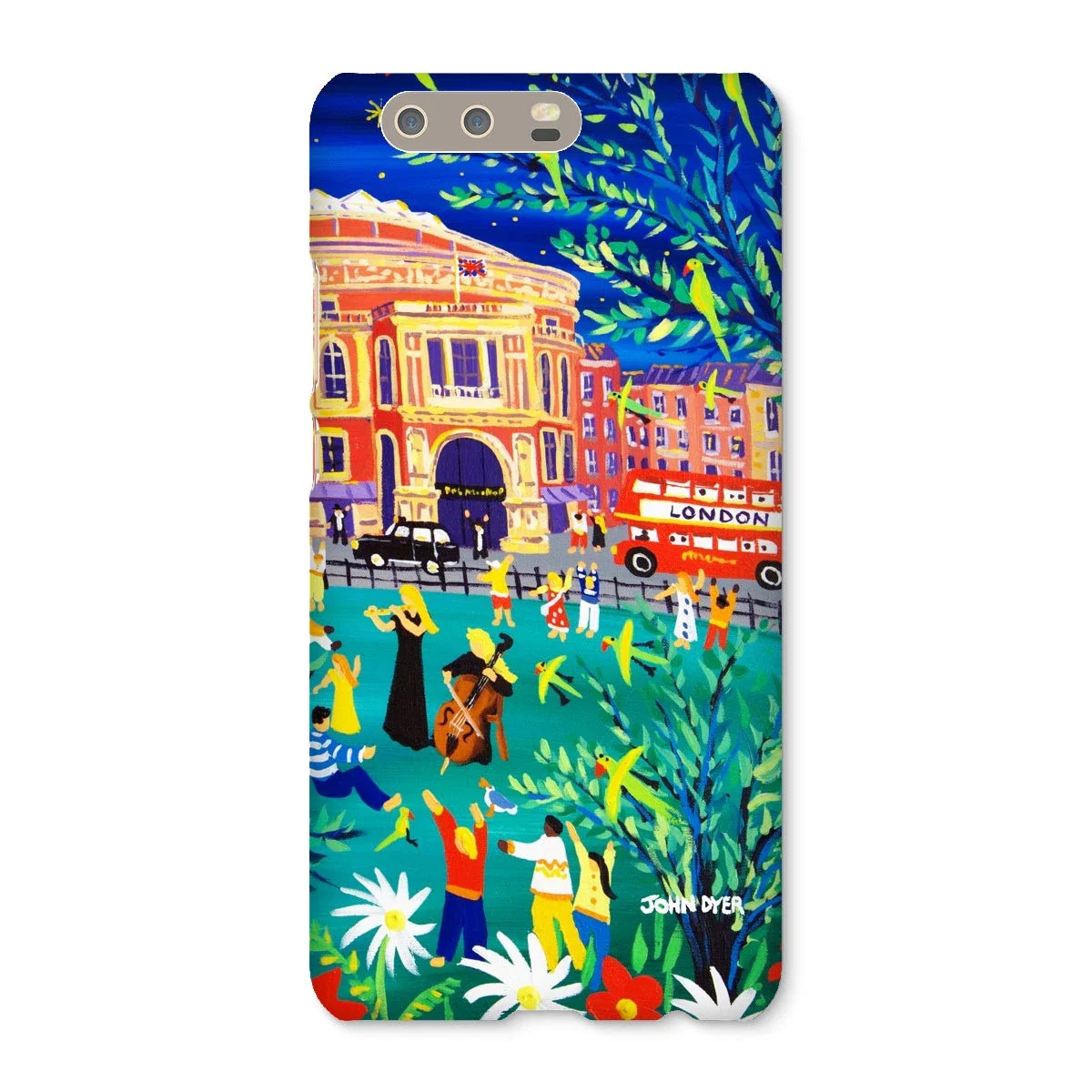 Snap Art Phone Case. Royal Albert Hall, Hyde park, London. Musicians. Artist John Dyer. Cornwall Art Gallery - Image 21