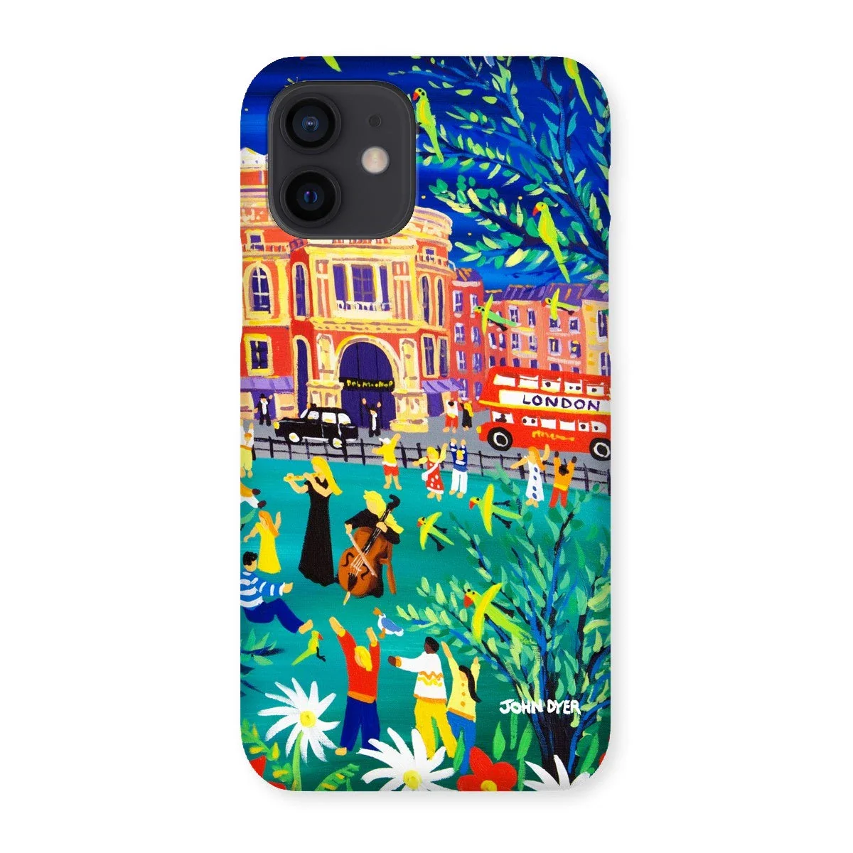 Snap Art Phone Case. Royal Albert Hall, Hyde park, London. Musicians. Artist John Dyer. Cornwall Art Gallery - Image 27