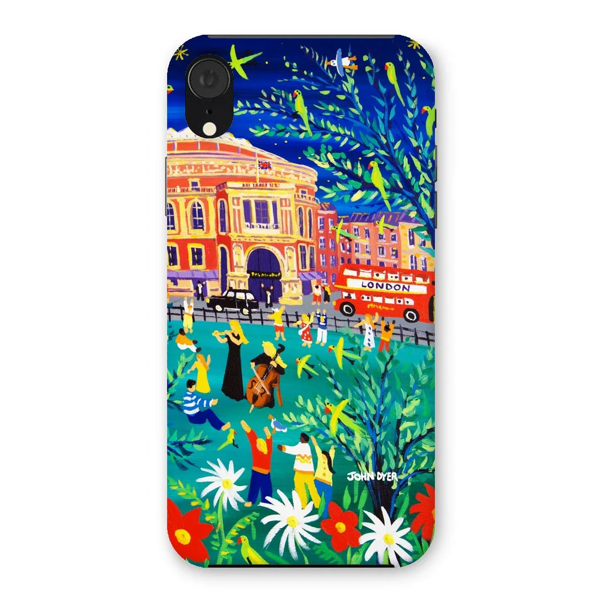 Snap Art Phone Case. Royal Albert Hall, Hyde park, London. Musicians. Artist John Dyer. Cornwall Art Gallery - Image 35