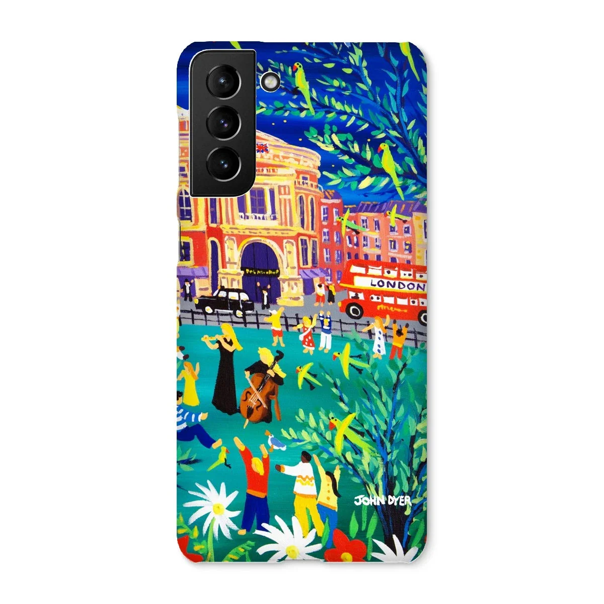 Snap Art Phone Case. Royal Albert Hall, Hyde park, London. Musicians. Artist John Dyer. Cornwall Art Gallery - Image 42