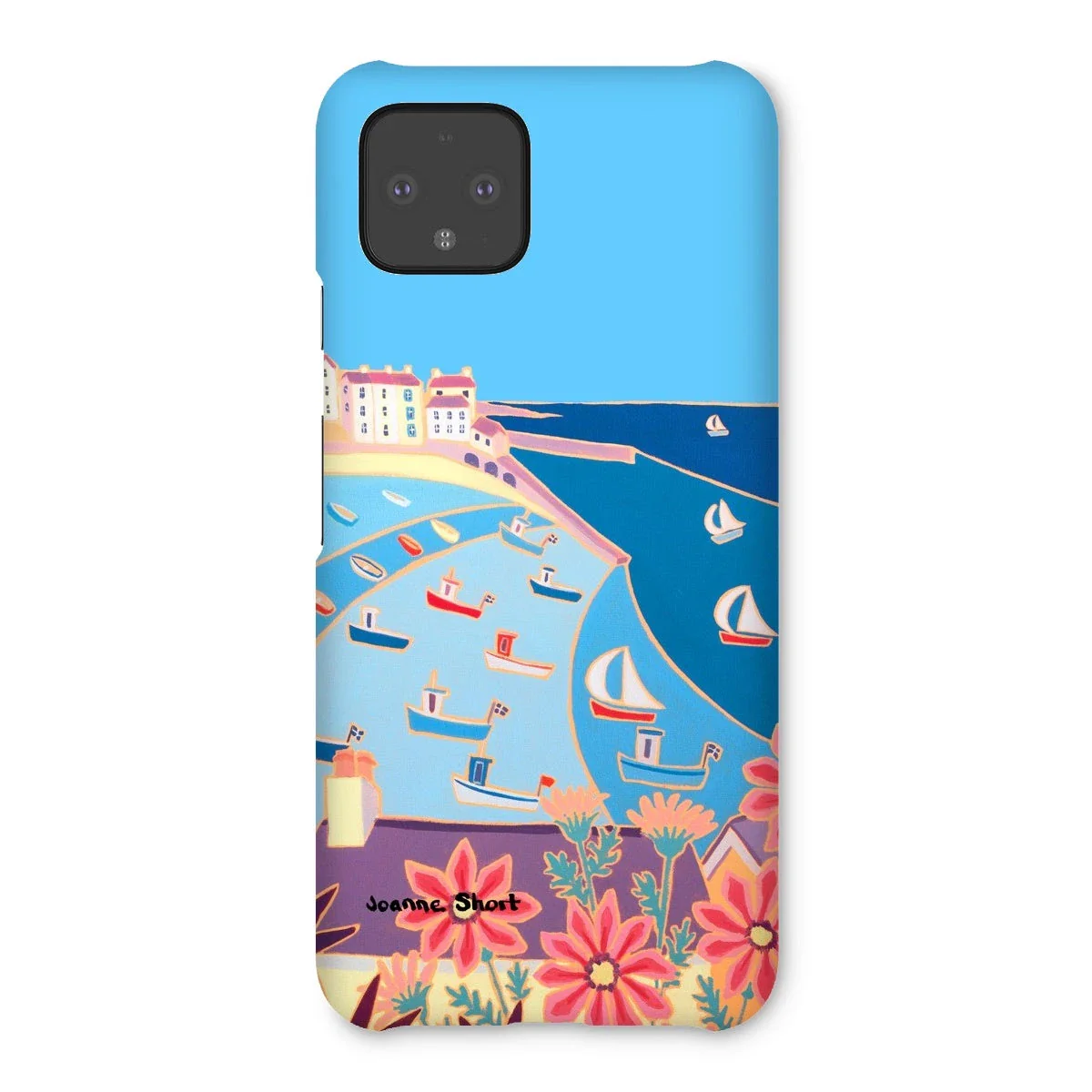 Snap Art Phone Case. St Ives Harbour. Artist Joanne Short. Cornwall Art Gallery - Image 17