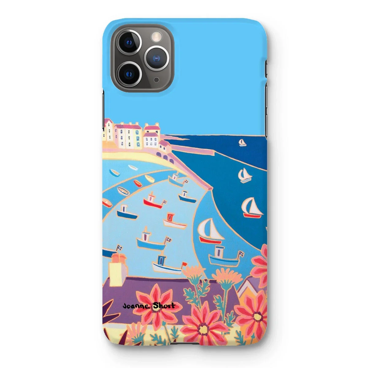 Snap Art Phone Case. St Ives Harbour. Artist Joanne Short. Cornwall Art Gallery - Image 26
