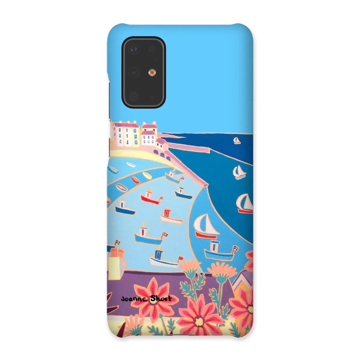 Snap Art Phone Case. St Ives Harbour. Artist Joanne Short. Cornwall Art Gallery - Image 3