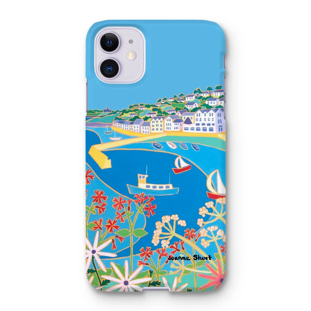 Snap Art Phone Case. St Mawes. Artist Joanne Short. Cornwall Art Gallery - Image 24
