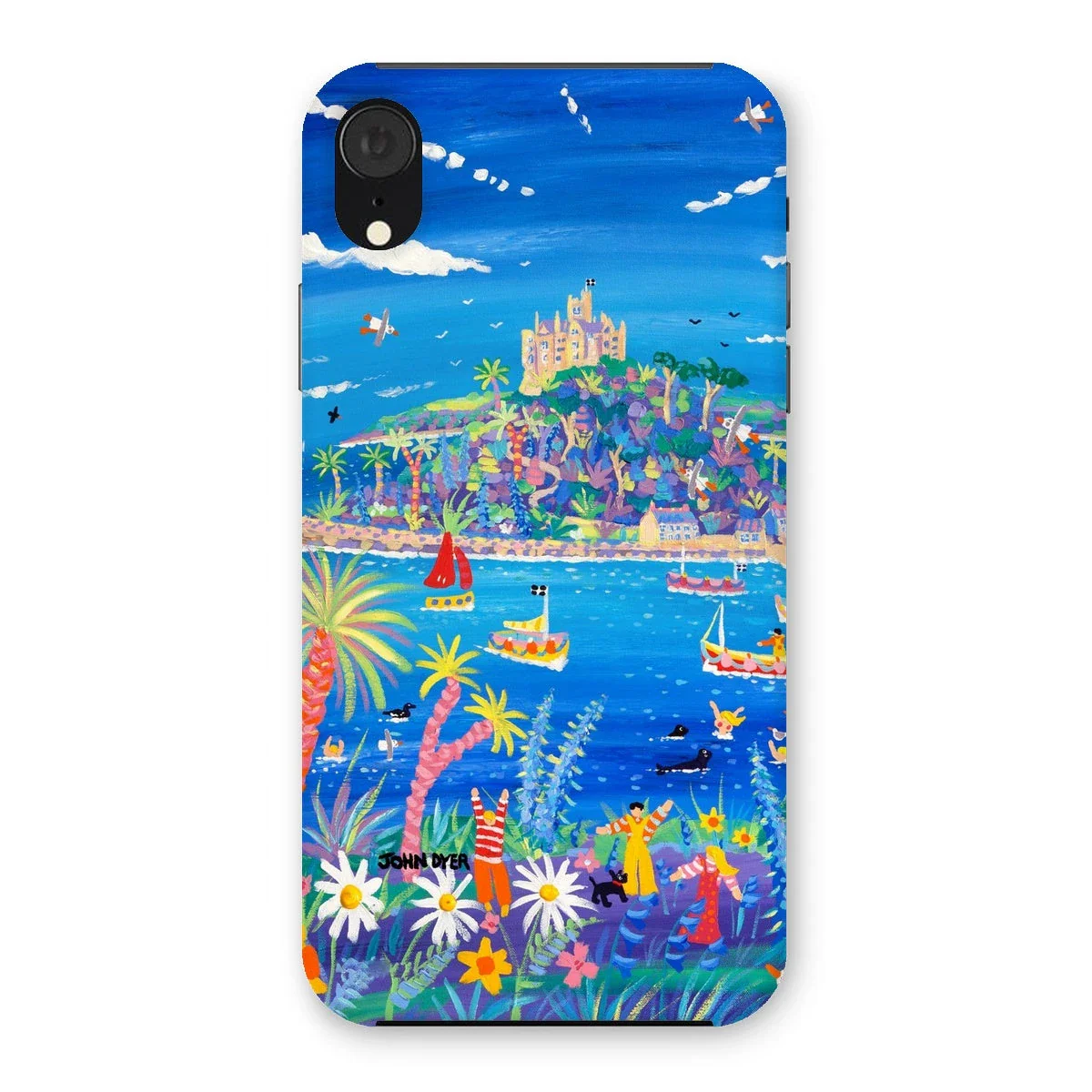 Snap Art Phone Case. St Michael's Mount. Artist John Dyer. Cornwall Art Gallery - Image 35