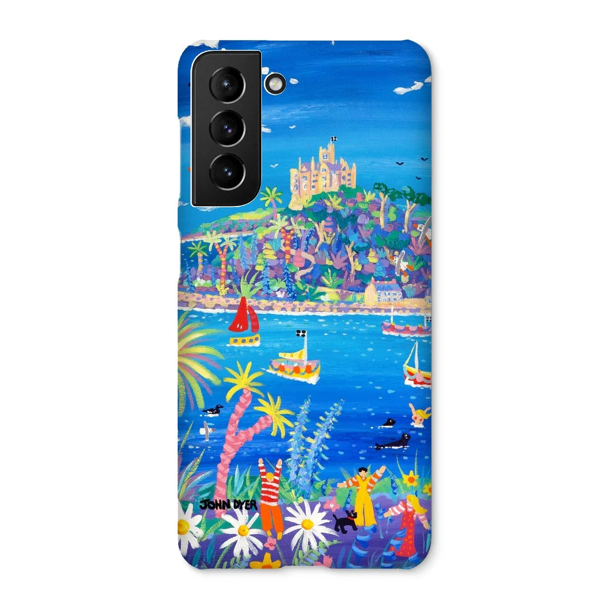 Snap Art Phone Case. St Michael's Mount. Artist John Dyer. Cornwall Art Gallery - Image 41