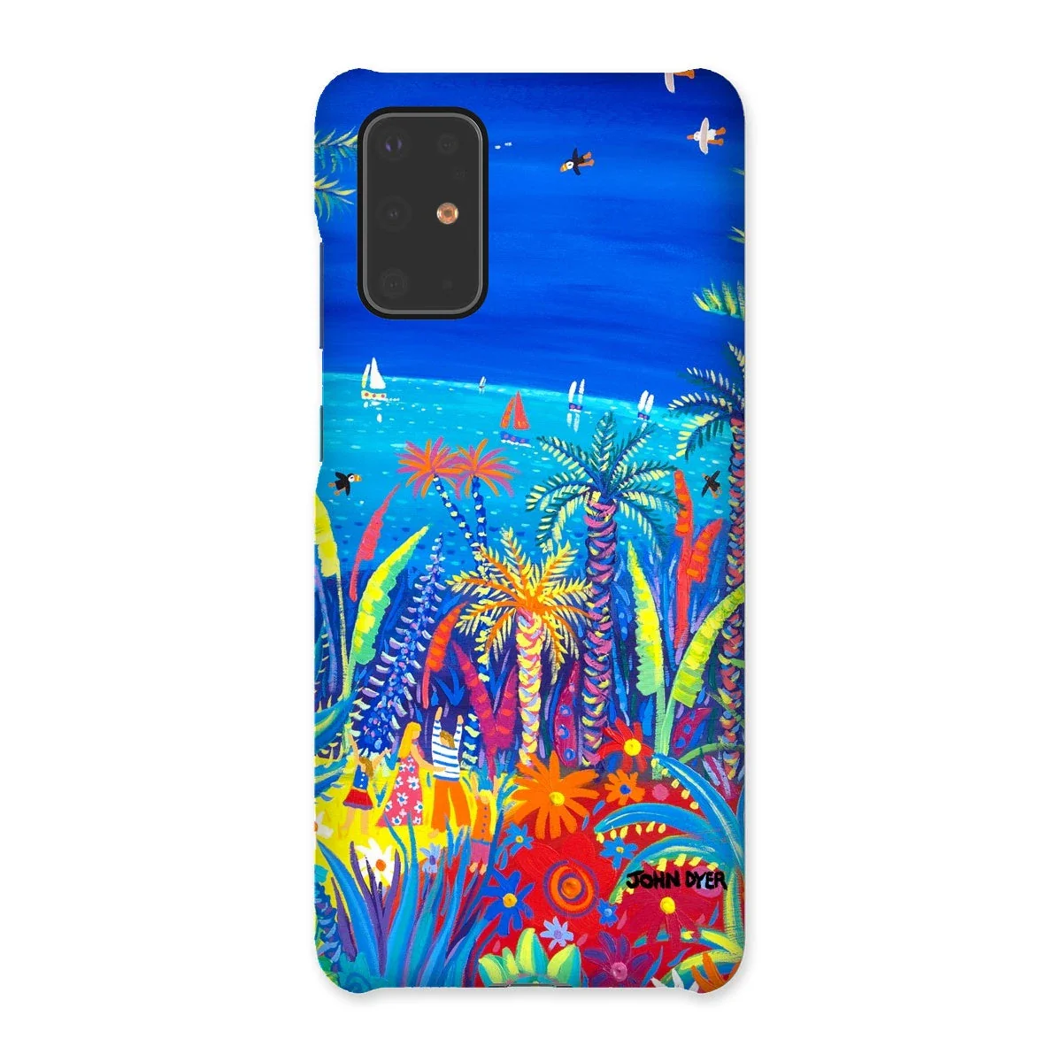 Snap Art Phone Case. Tresco Abbey Gardens. Artist John Dyer. Cornwall Art Gallery - Image 3