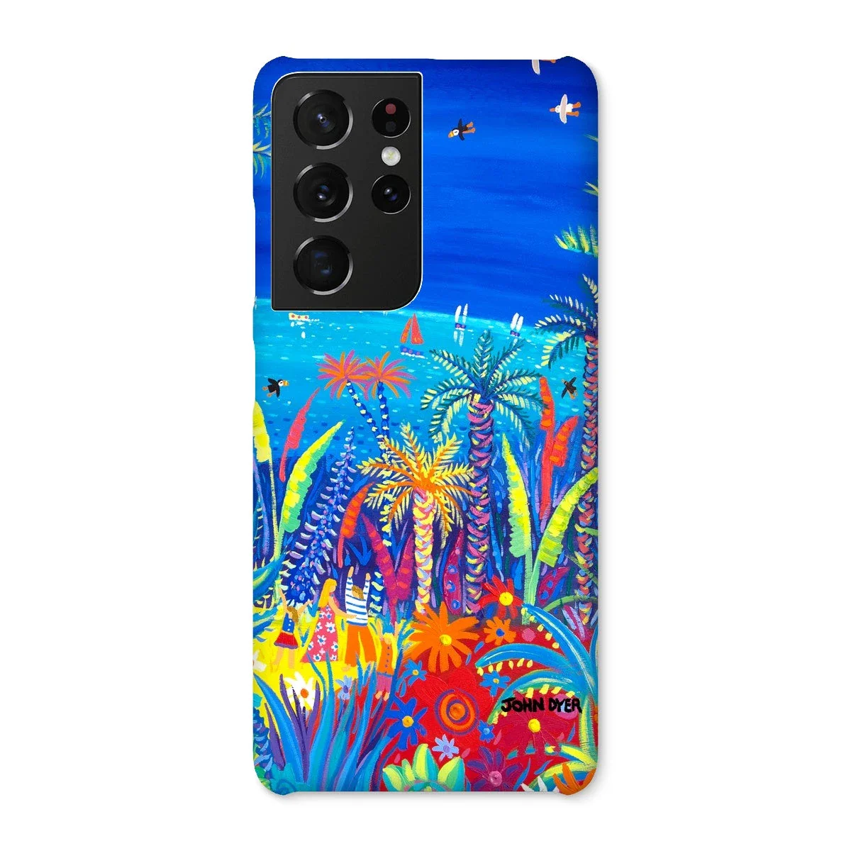 Snap Art Phone Case. Tresco Abbey Gardens. Artist John Dyer. Cornwall Art Gallery - Image 43
