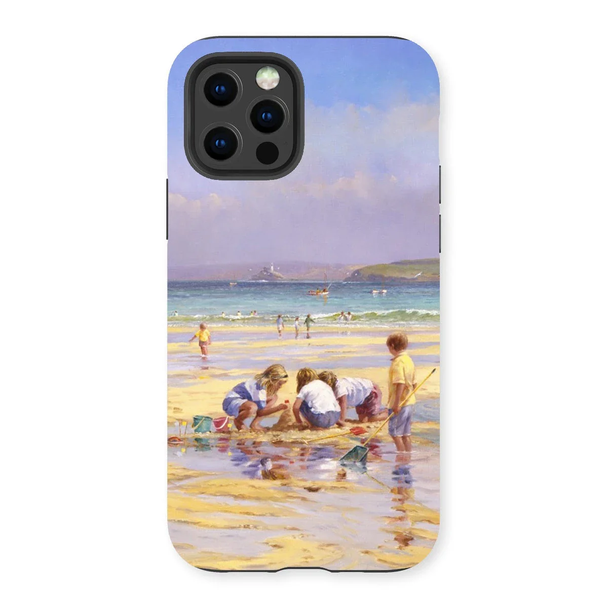 Tough Art Phone Case. 'Summer Days, St Ives'. Artist Ted Dyer. Cornwall Art Gallery - Image 3