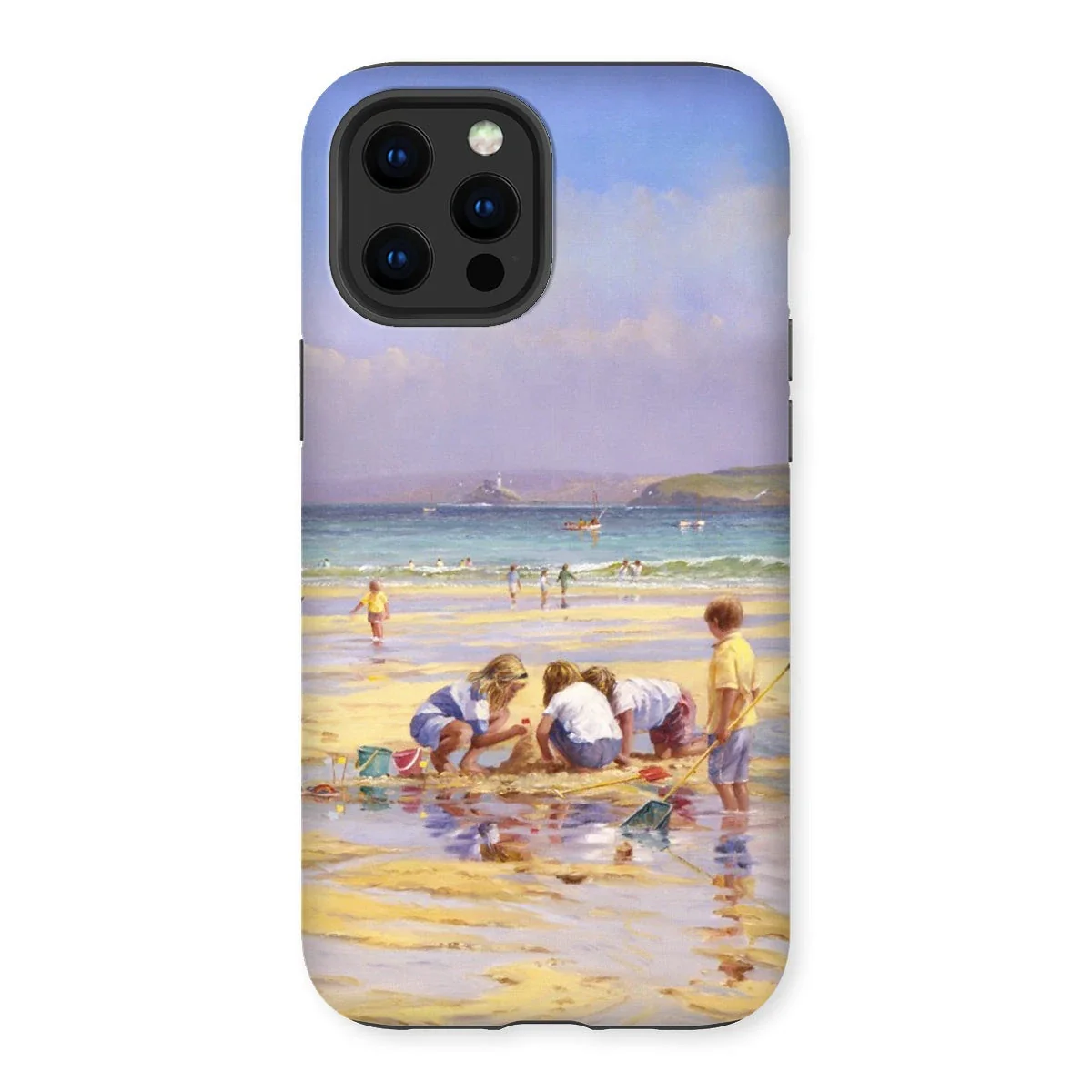 Tough Art Phone Case. 'Summer Days, St Ives'. Artist Ted Dyer. Cornwall Art Gallery - Image 4
