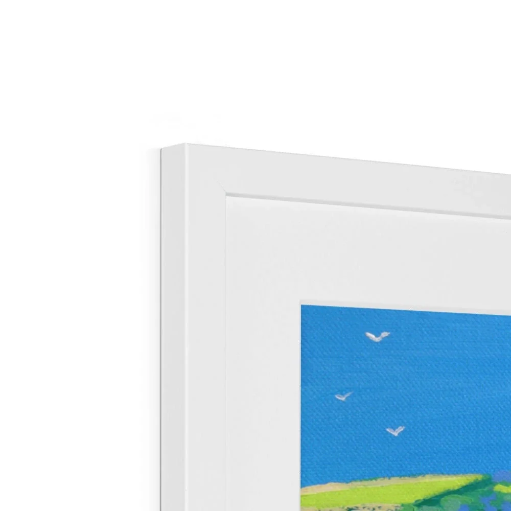 John Dyer Framed Open Edition Cornish Art Print. 'Summer Fun at the Fowey Classic Car Parade, Cornwall'. - Image 8