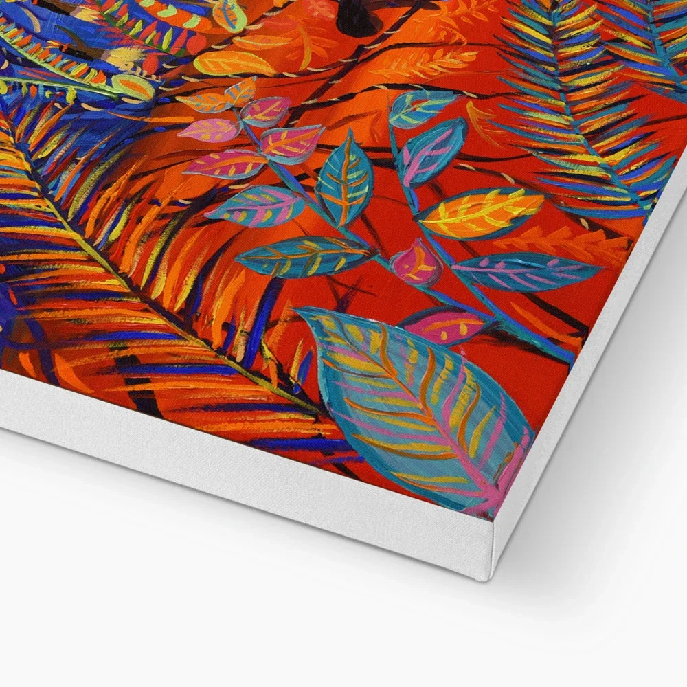 The Creation of Ayahuasca in the Amazon Rainforest. Canvas Art Print by John Dyer - Image 3