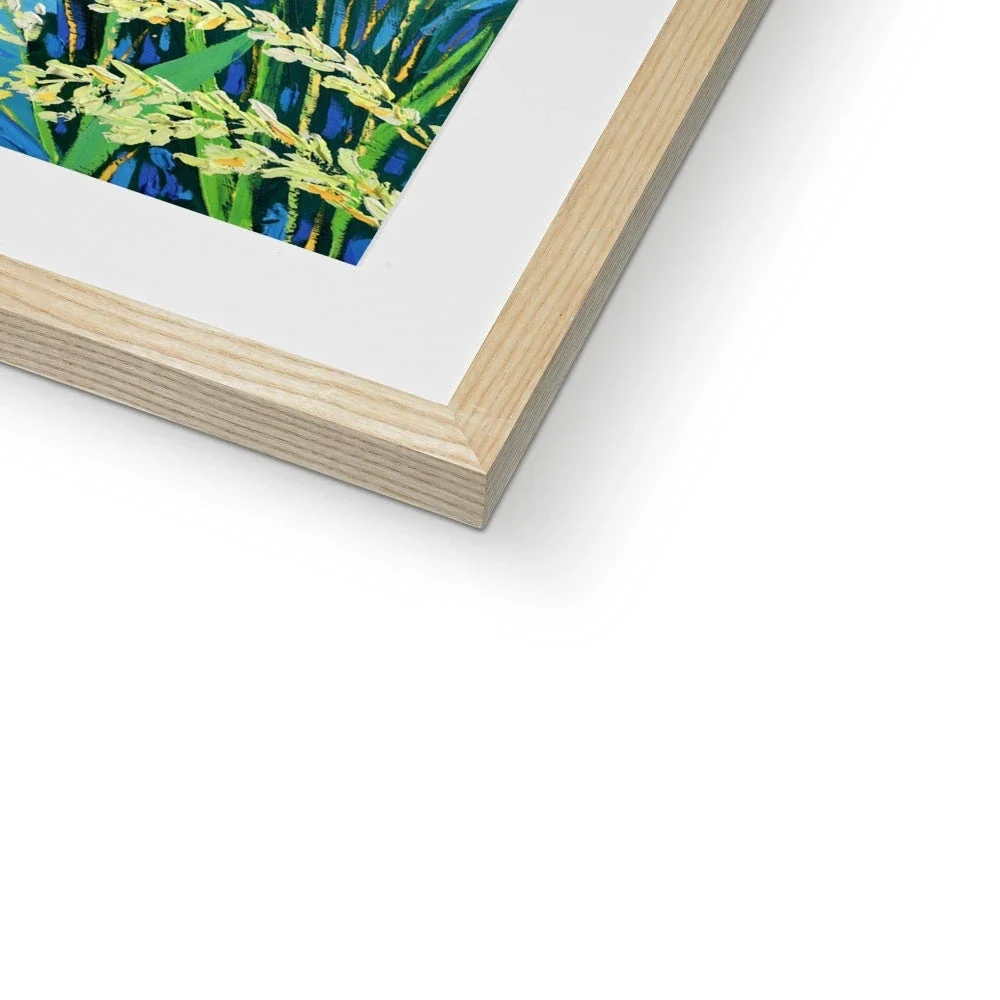 John Dyer Framed Open Edition French Art Print. 'The Spirit of the Camargue, White Horses, Rice and Flamingoes, Aigues-Mortes, Provence'. - Image 9