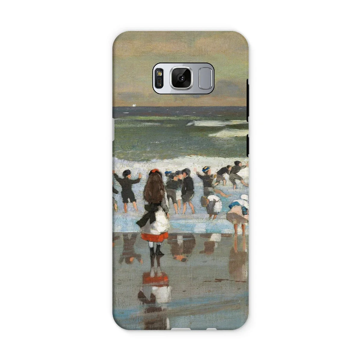 Tough Art Phone Case. 'Beach Scene'. Artist Winslow Homer. American Art Gallery - Image 9