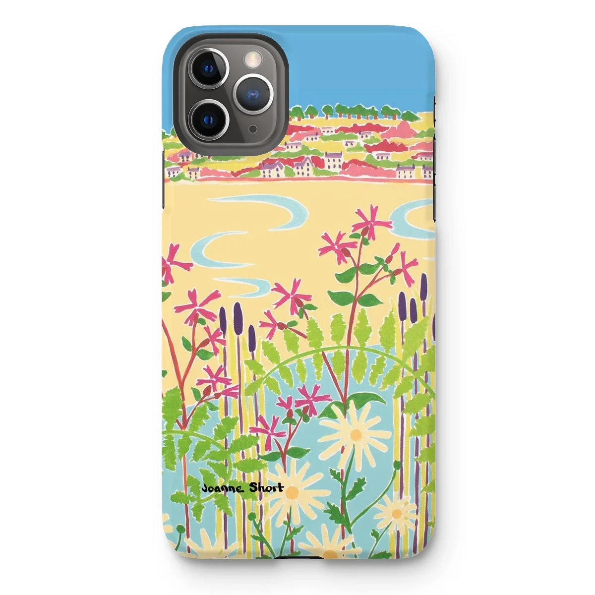 Tough Art Phone Case. Camel Estuary, Padstow, Rock. Artist Joanne Short. Cornwall Art Gallery - Image 13
