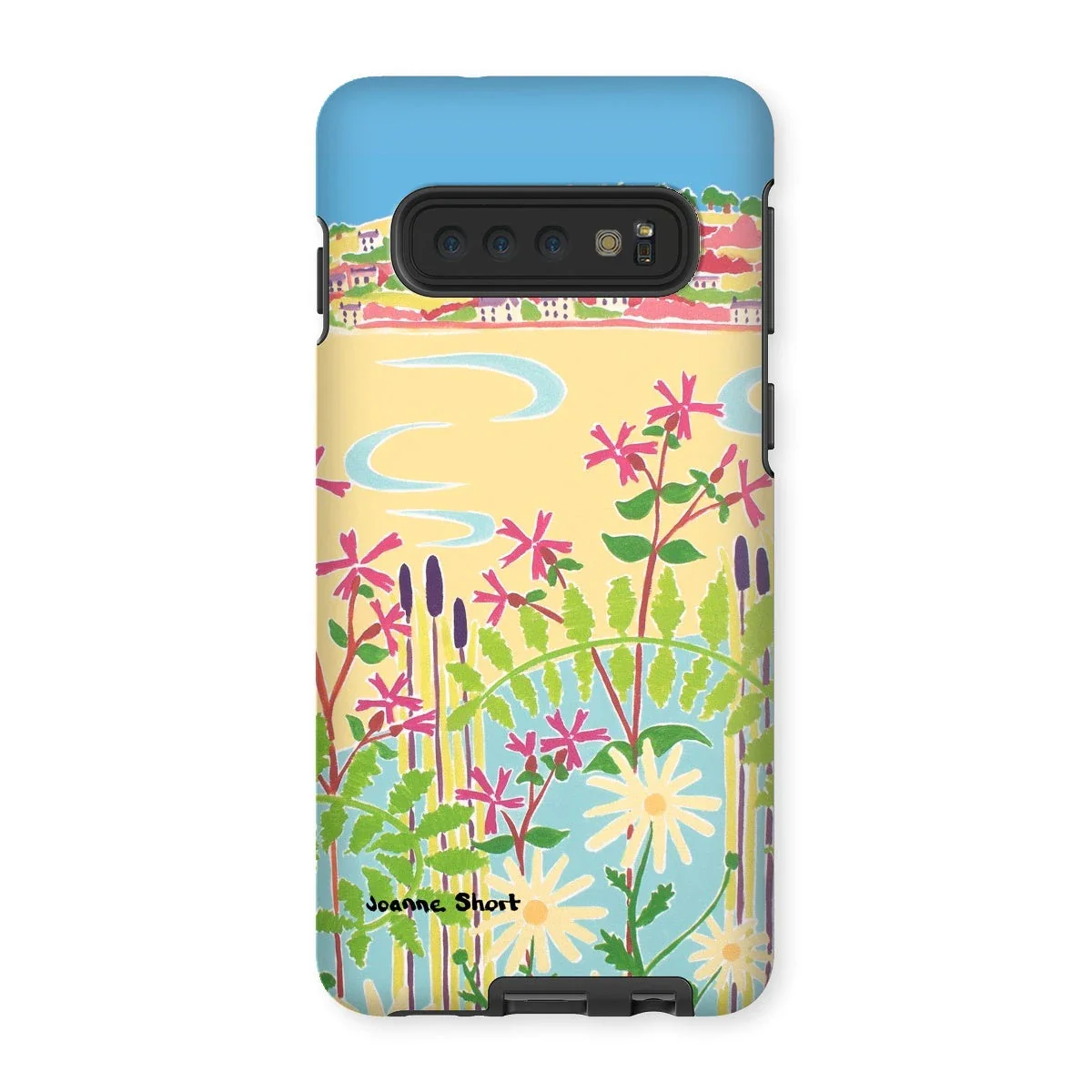 Tough Art Phone Case. Camel Estuary, Padstow, Rock. Artist Joanne Short. Cornwall Art Gallery - Image 7