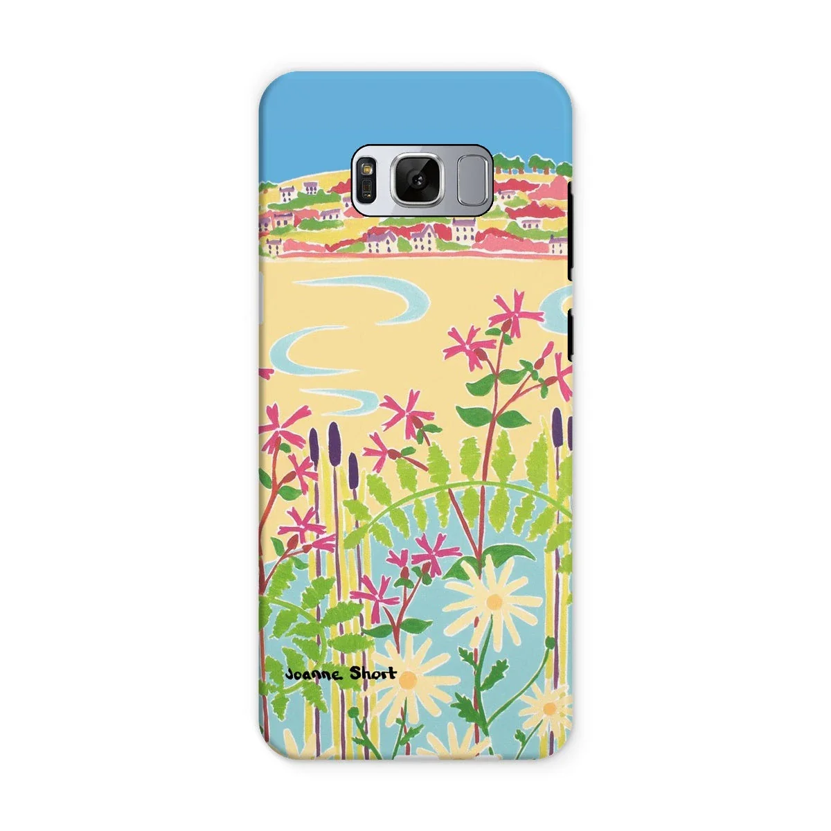 Tough Art Phone Case. Camel Estuary, Padstow, Rock. Artist Joanne Short. Cornwall Art Gallery - Image 9
