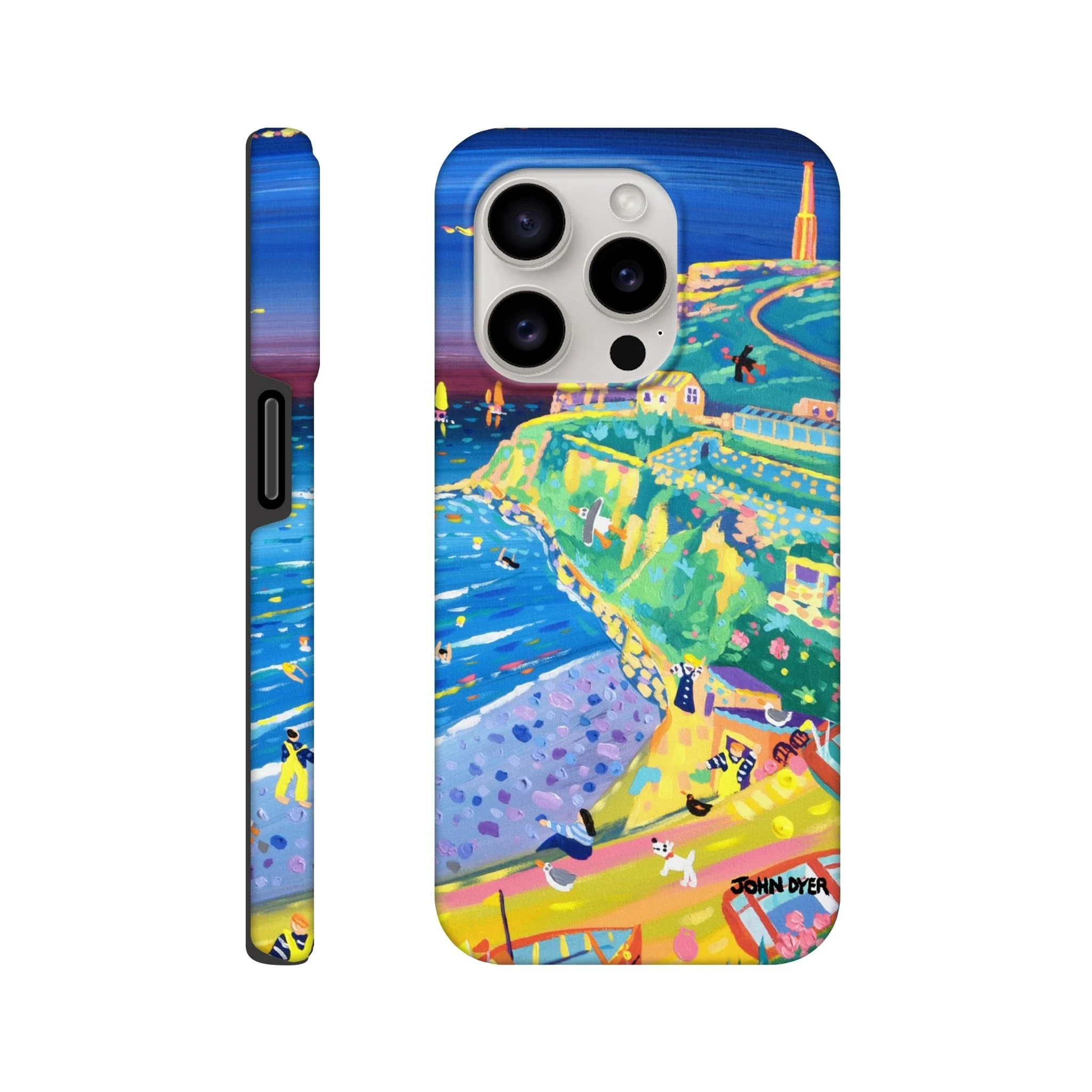 Tough Art Phone Case. Cape Cornwall. Artist John Dyer. Cornwall Art Gallery - Image 15