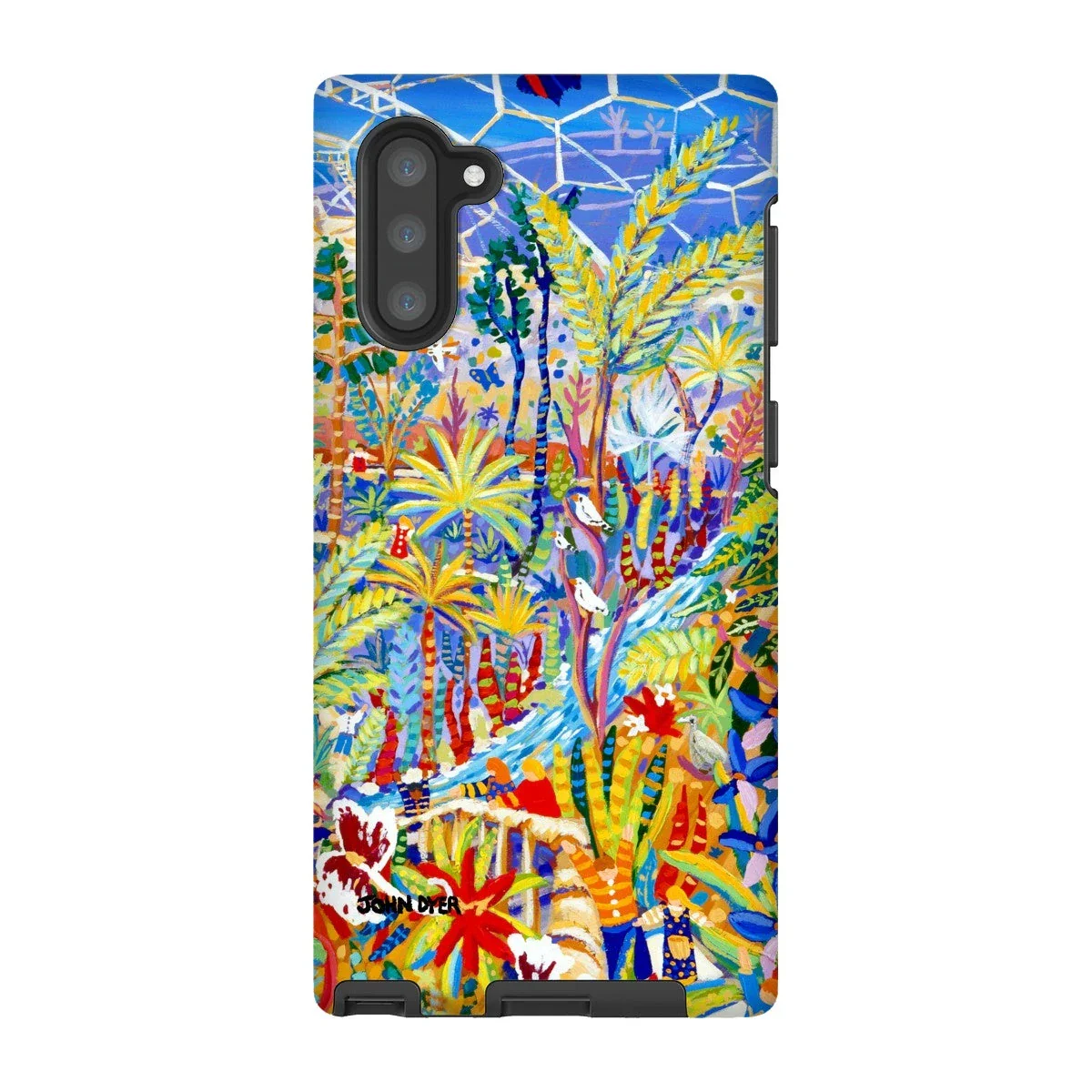 Tough Art Phone Case. Eden Project Rainforest. Artist John Dyer. Cornwall Art Gallery - Image 5
