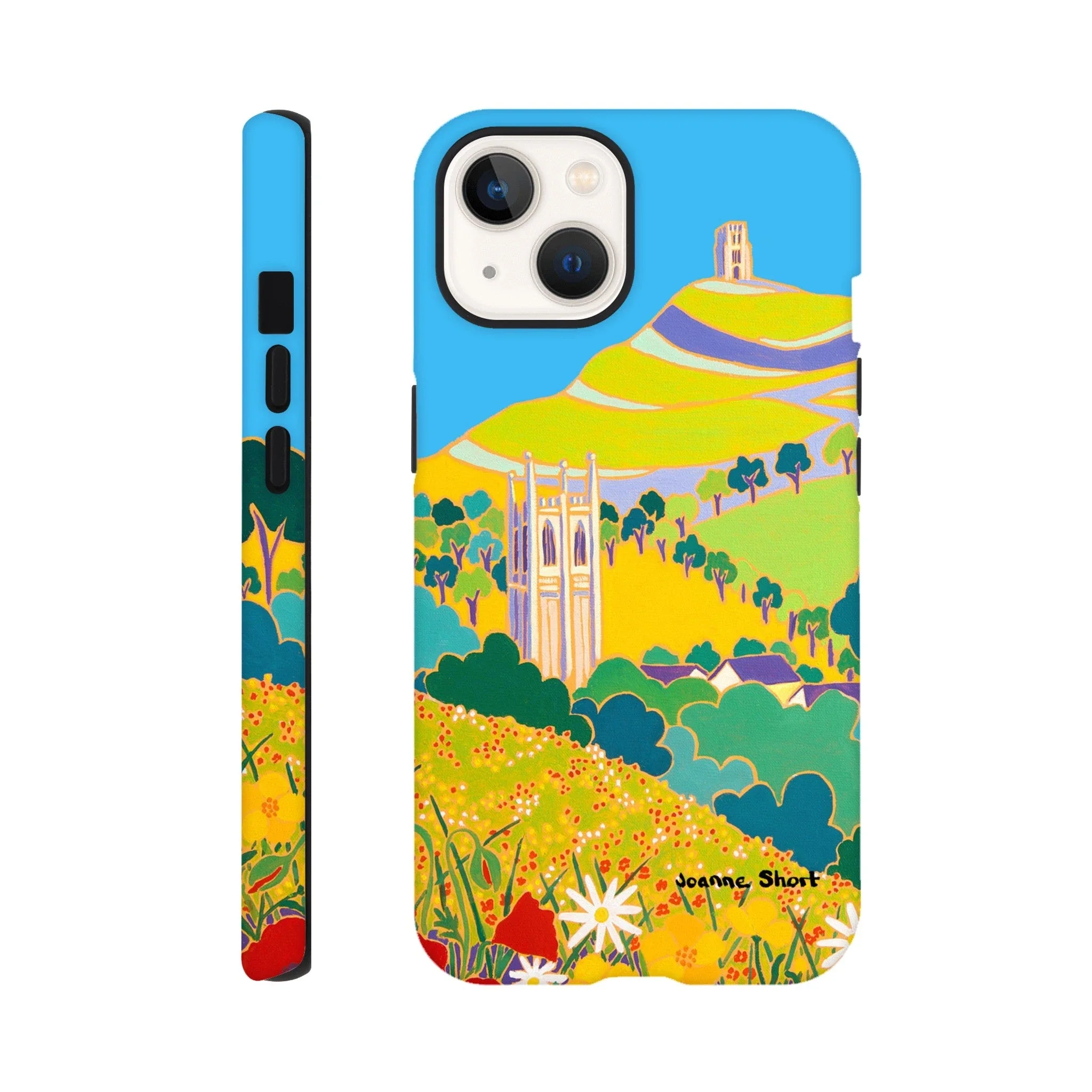 Tough Art Phone Case. Glastonbury Tor, Somerset. British Artist Joanne Short. - Image 19