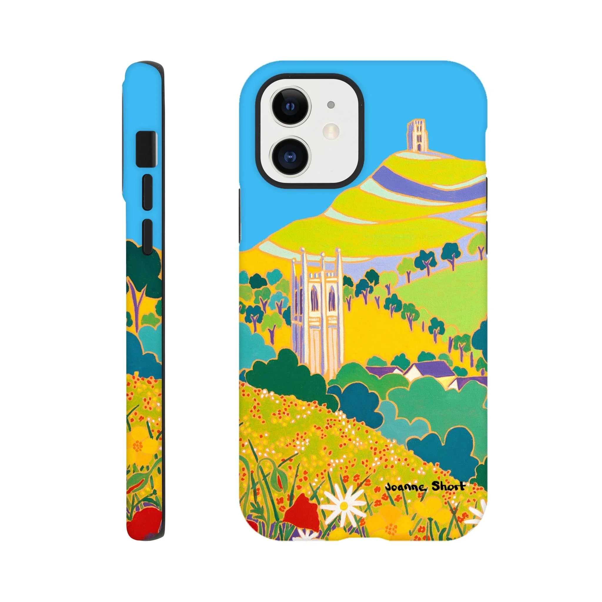 Tough Art Phone Case. Glastonbury Tor, Somerset. British Artist Joanne Short. - Image 21