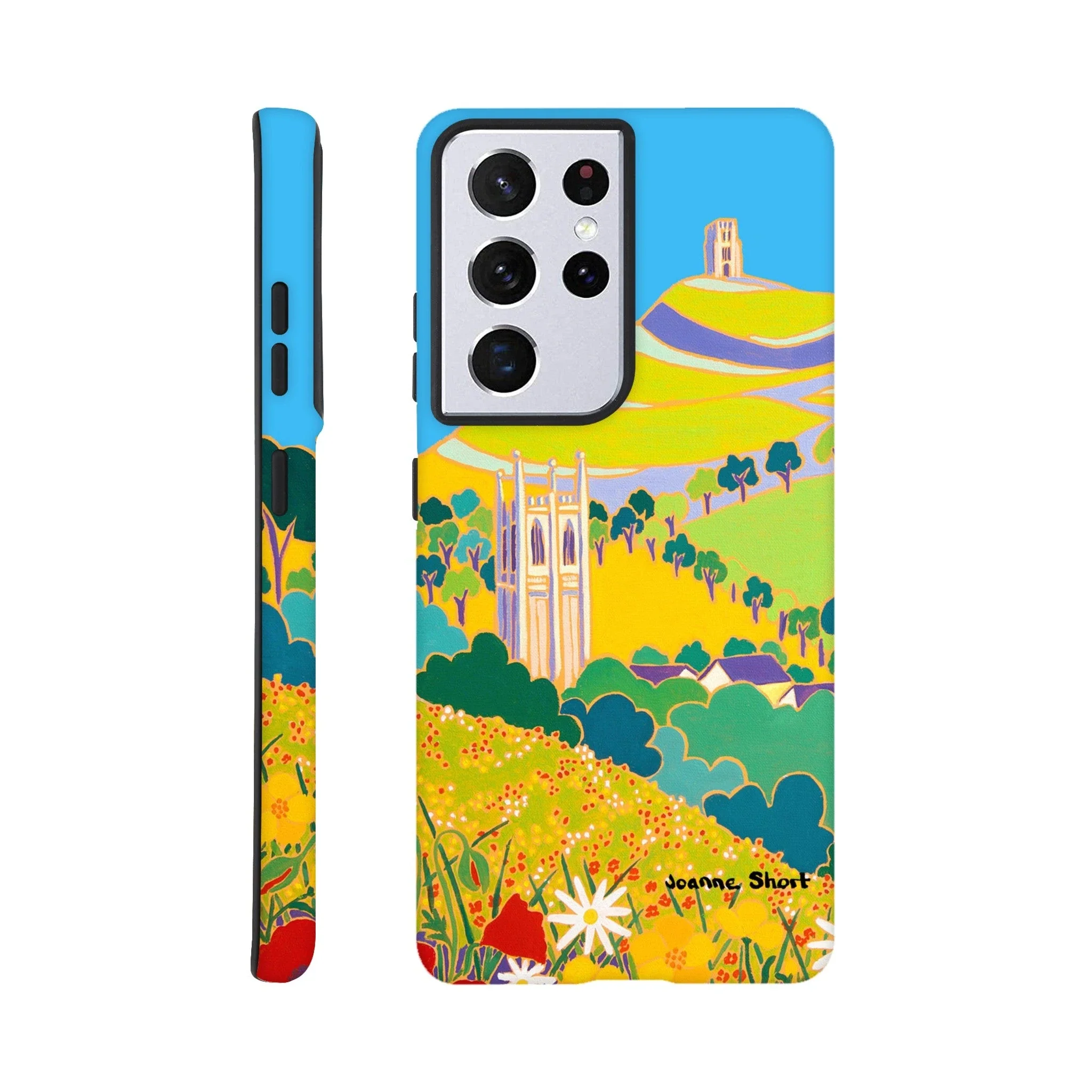 Tough Art Phone Case. Glastonbury Tor, Somerset. British Artist Joanne Short. - Image 28