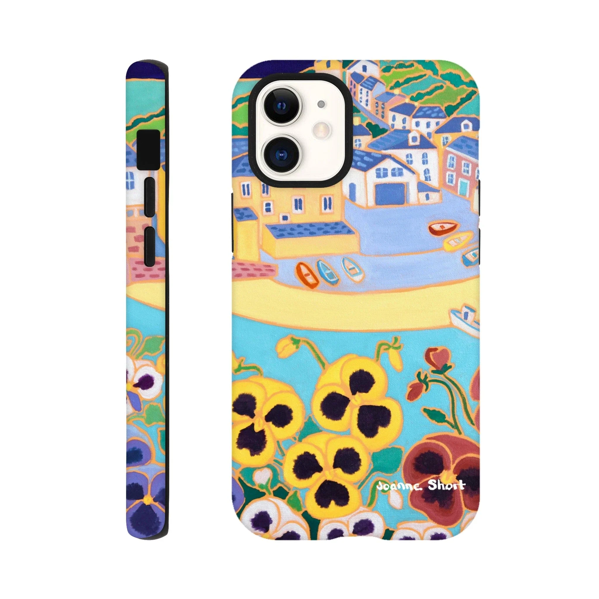 Tough Art Phone Case. Port Isaac. Artist Joanne Short. Cornwall Art Gallery - Image 12