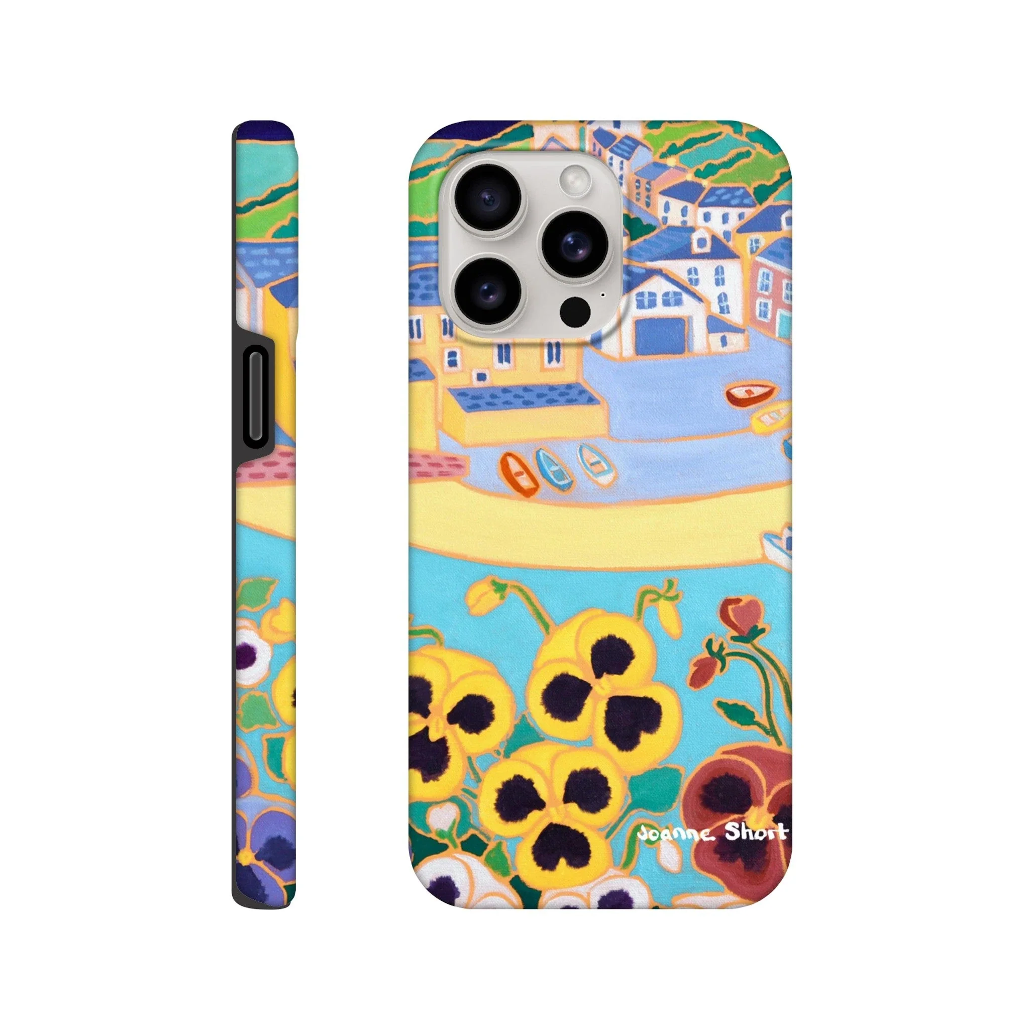 Tough Art Phone Case. Port Isaac. Artist Joanne Short. Cornwall Art Gallery - Image 13