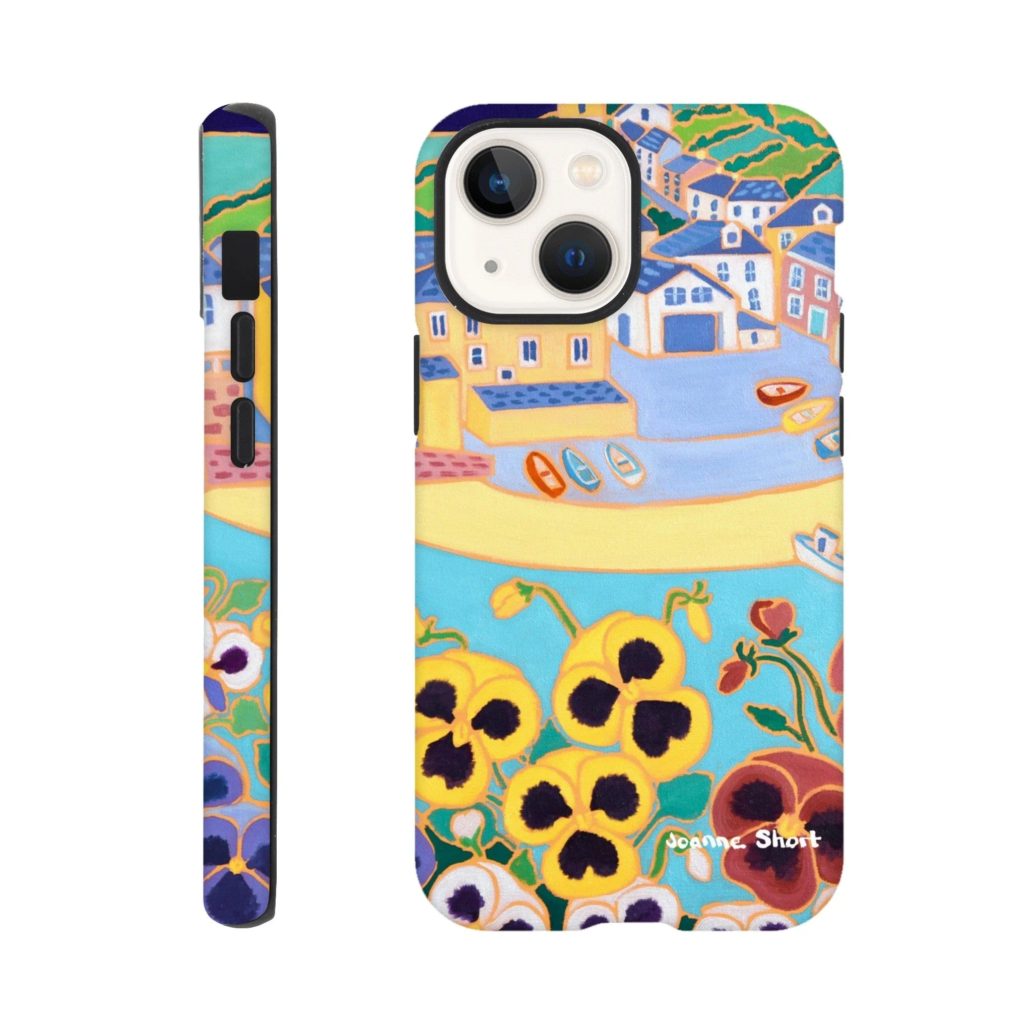 Tough Art Phone Case. Port Isaac. Artist Joanne Short. Cornwall Art Gallery - Image 8