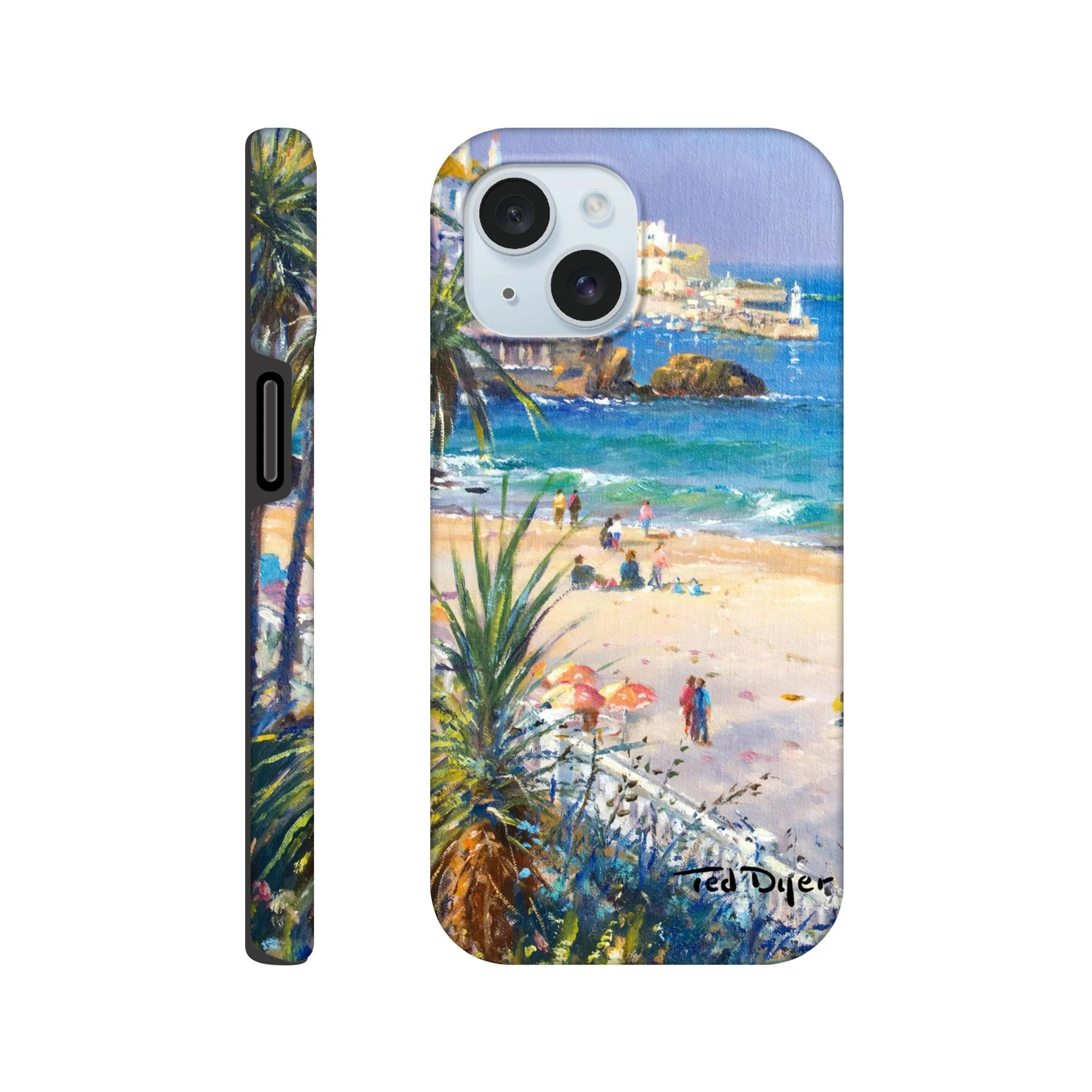 Tough Art Phone Case. St Ives. Artist Ted Dyer. Cornwall Art Gallery - Image 8