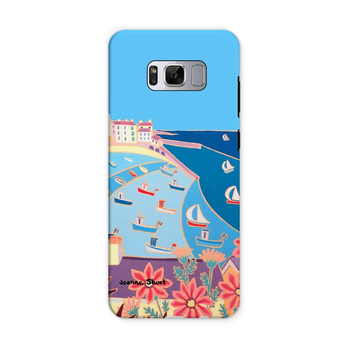 Tough Art Phone Case. St Ives Harbour. Artist Joanne Short. Cornwall Art Gallery - Image 9