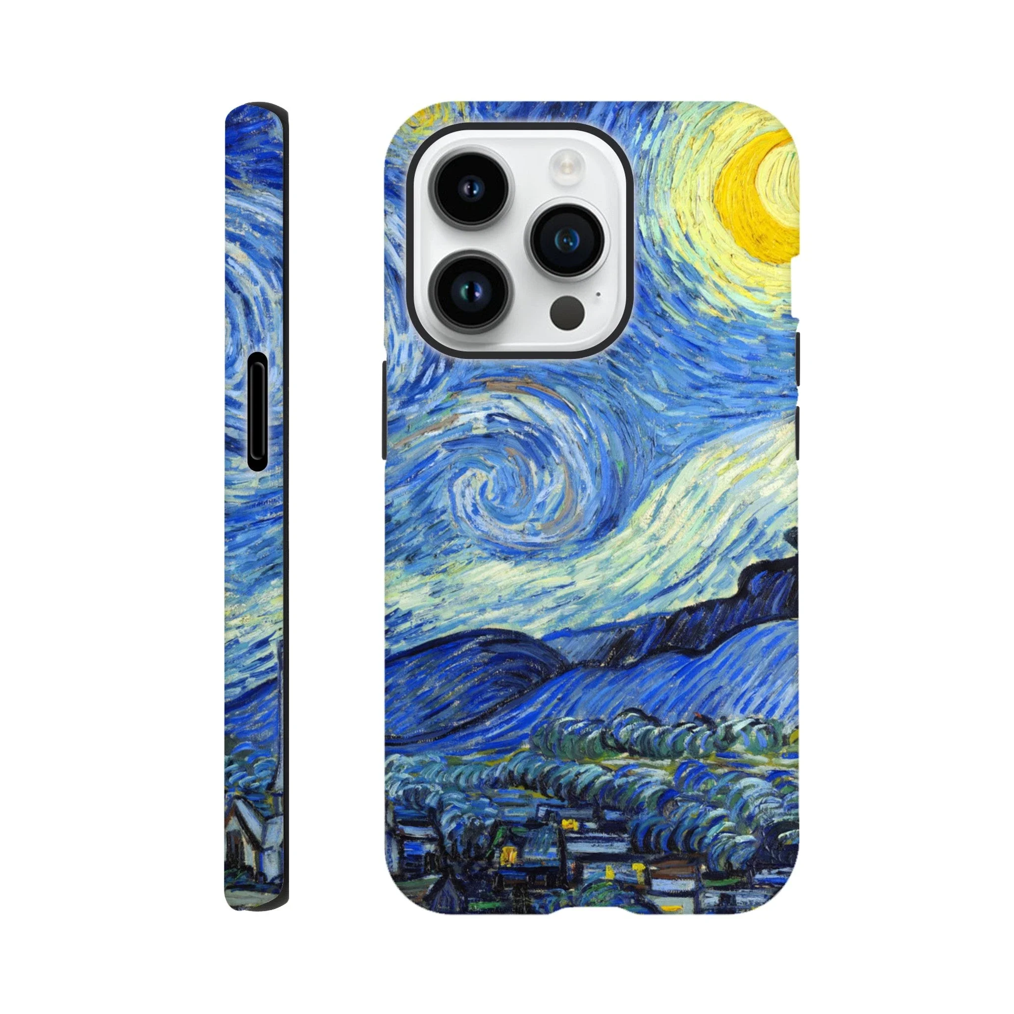 Tough Art Phone Case. 'Starry Night'. Artist Vincent Van Gogh. French Art Gallery - Image 4