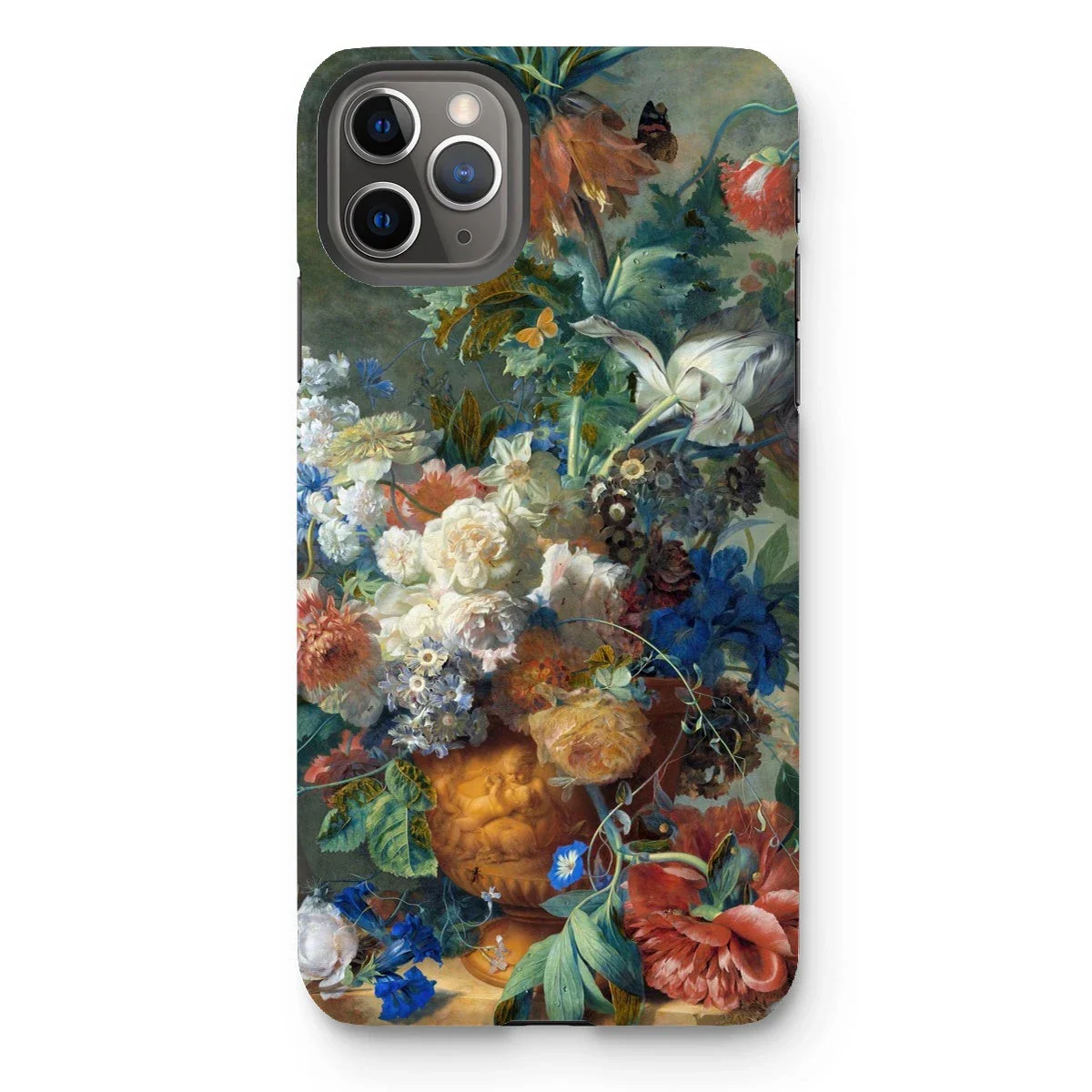 Tough Art Phone Case. 'Still Life with Flowers'. Artist Jan van Huysum. British Art Gallery - Image 13