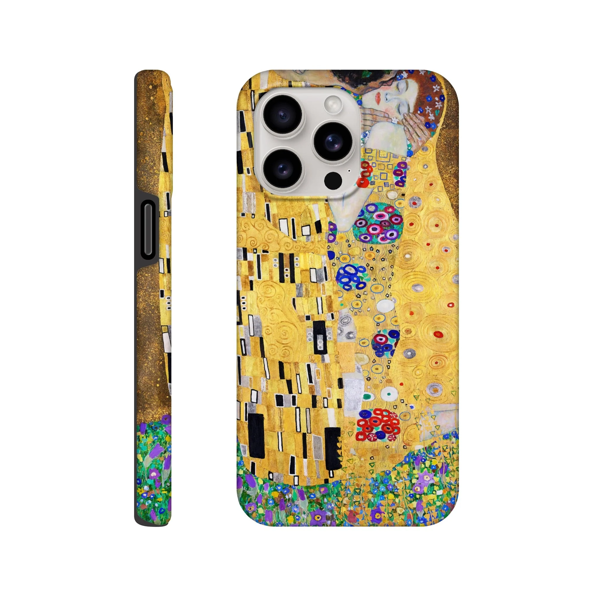 Tough Art iPhone Case. 'The Kiss'. Artist Gustav Klimt. - Image 3