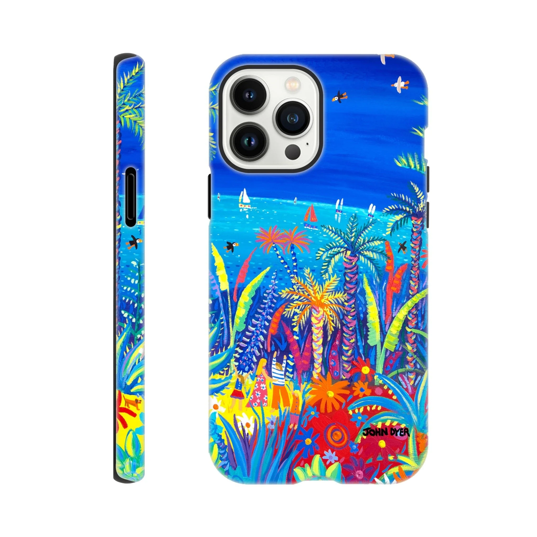 Tough Art Phone Case. Tresco Abbey Gardens. Artist John Dyer. Cornwall Art Gallery - Image 10