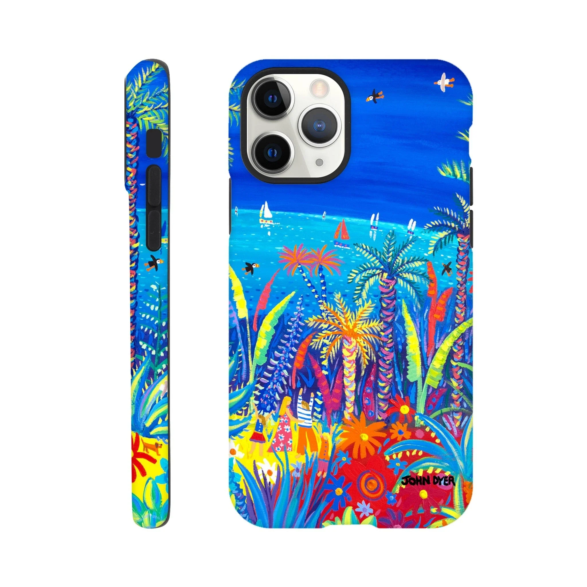Tough Art Phone Case. Tresco Abbey Gardens. Artist John Dyer. Cornwall Art Gallery - Image 11