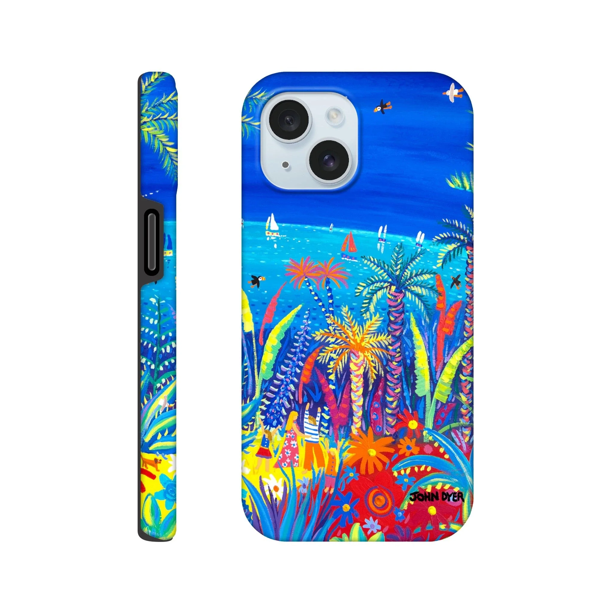 Tough Art Phone Case. Tresco Abbey Gardens. Artist John Dyer. Cornwall Art Gallery - Image 12