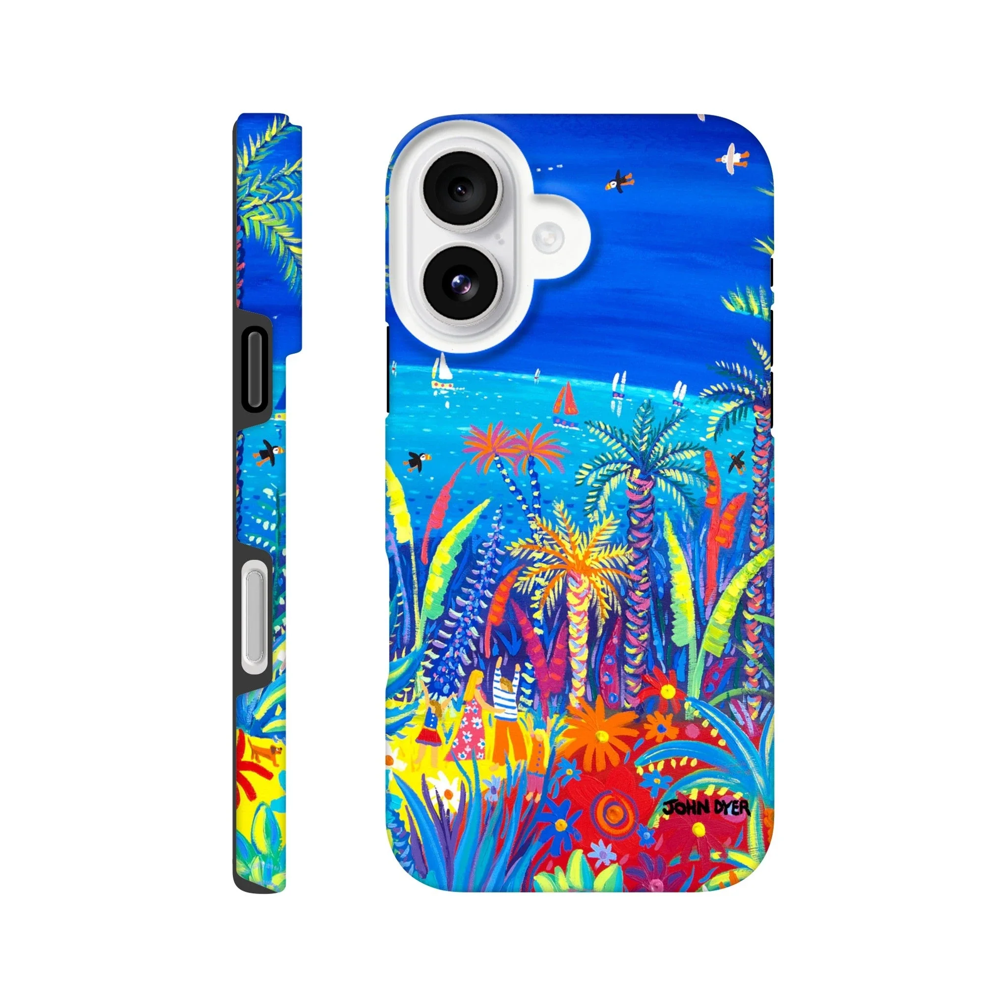 Tough Art Phone Case. Tresco Abbey Gardens. Artist John Dyer. Cornwall Art Gallery - Image 14