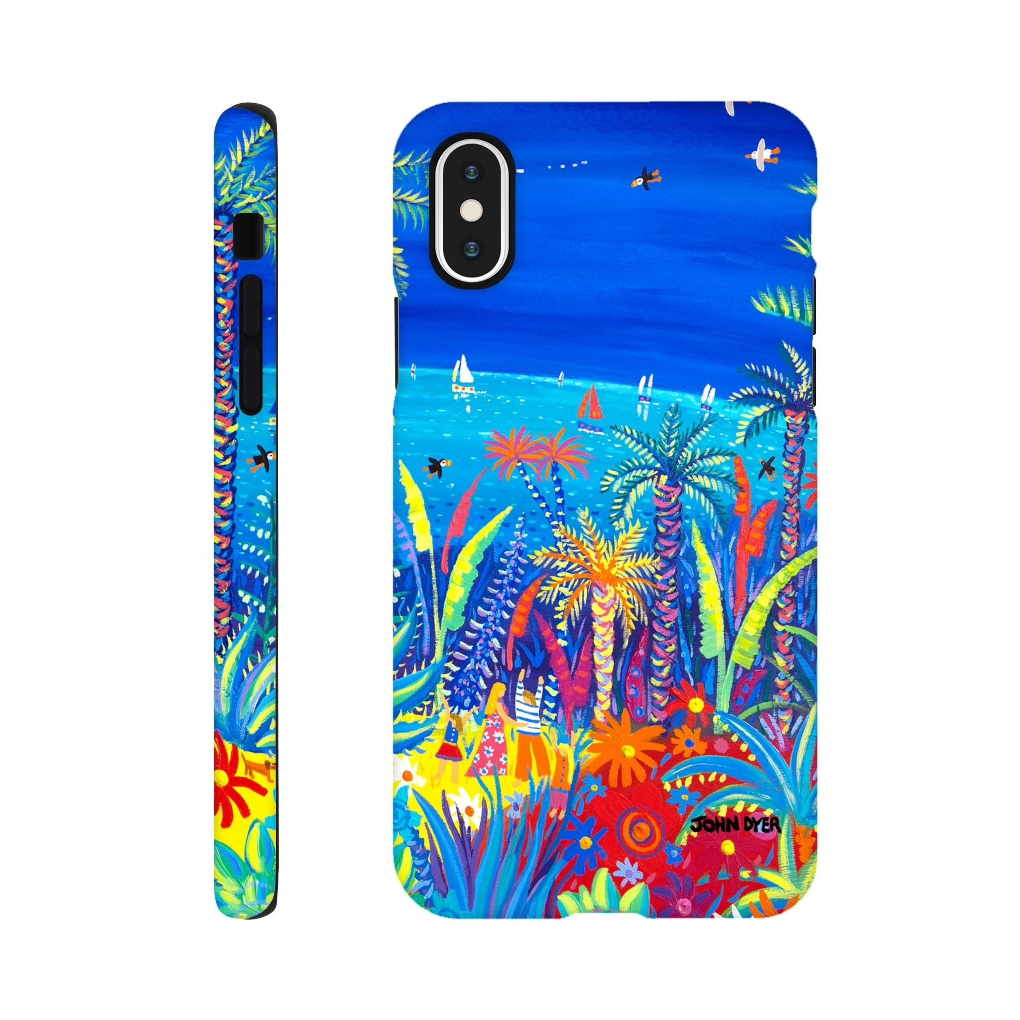 Tough Art Phone Case. Tresco Abbey Gardens. Artist John Dyer. Cornwall Art Gallery - Image 15