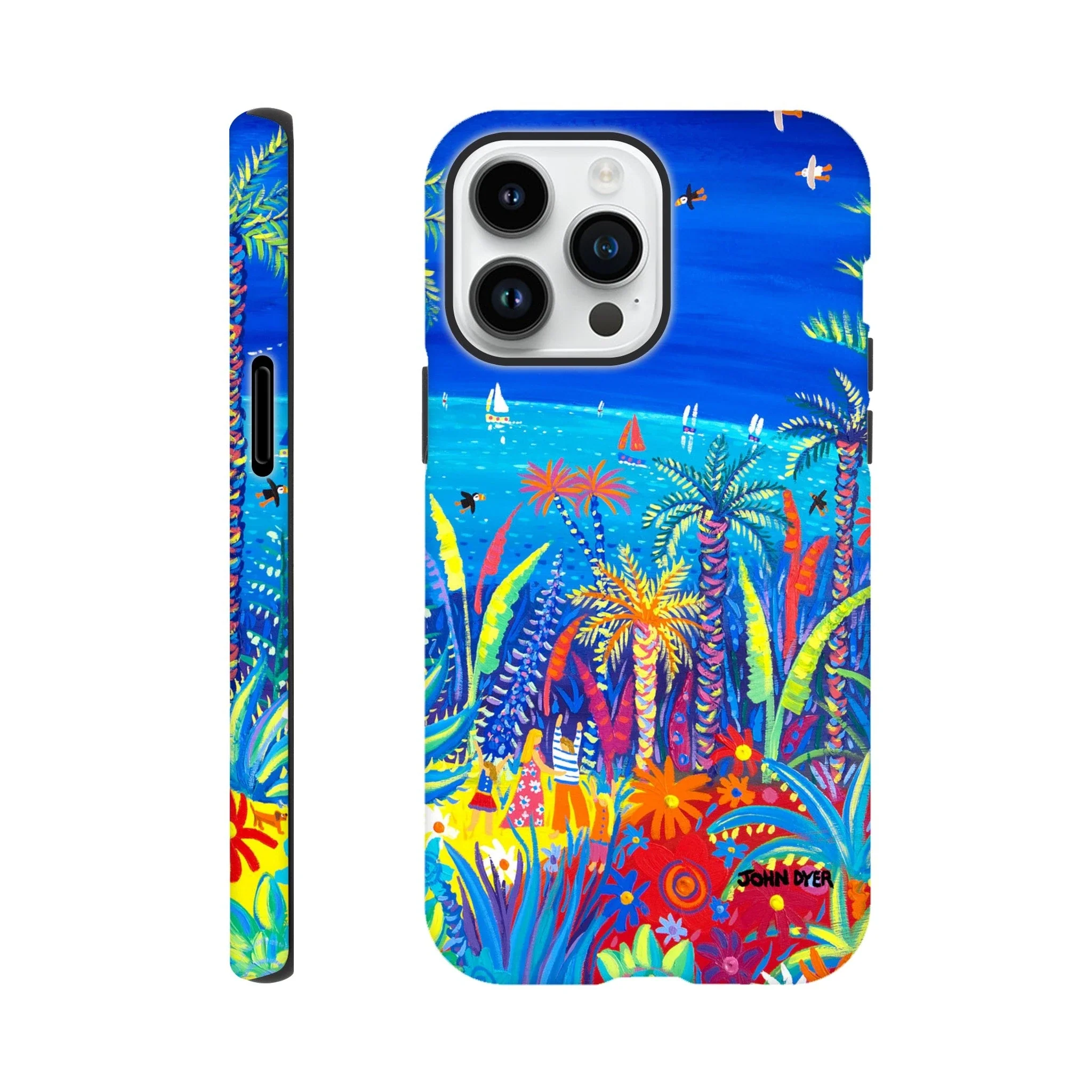 Tough Art Phone Case. Tresco Abbey Gardens. Artist John Dyer. Cornwall Art Gallery - Image 16