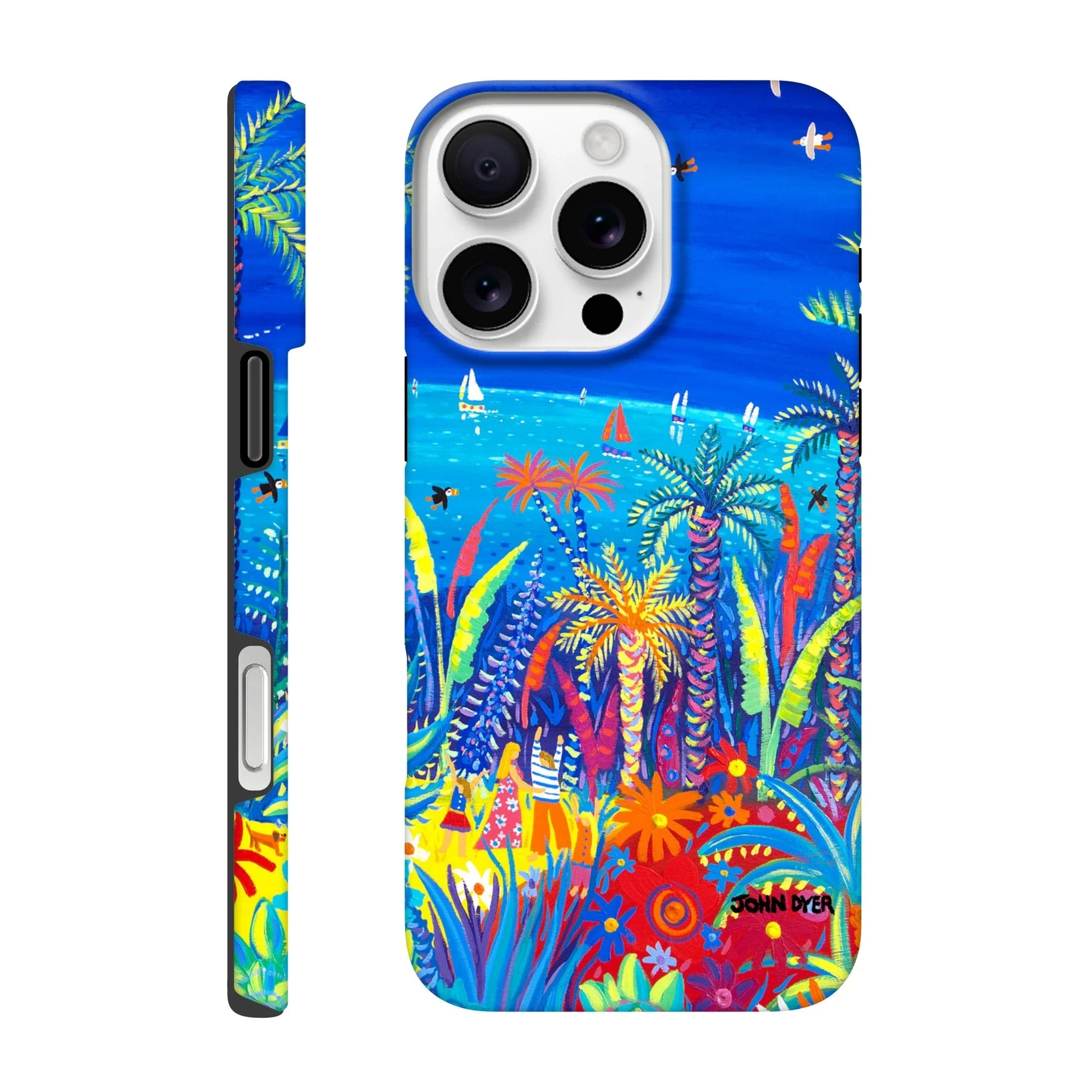 Tough Art Phone Case. Tresco Abbey Gardens. Artist John Dyer. Cornwall Art Gallery - Image 17