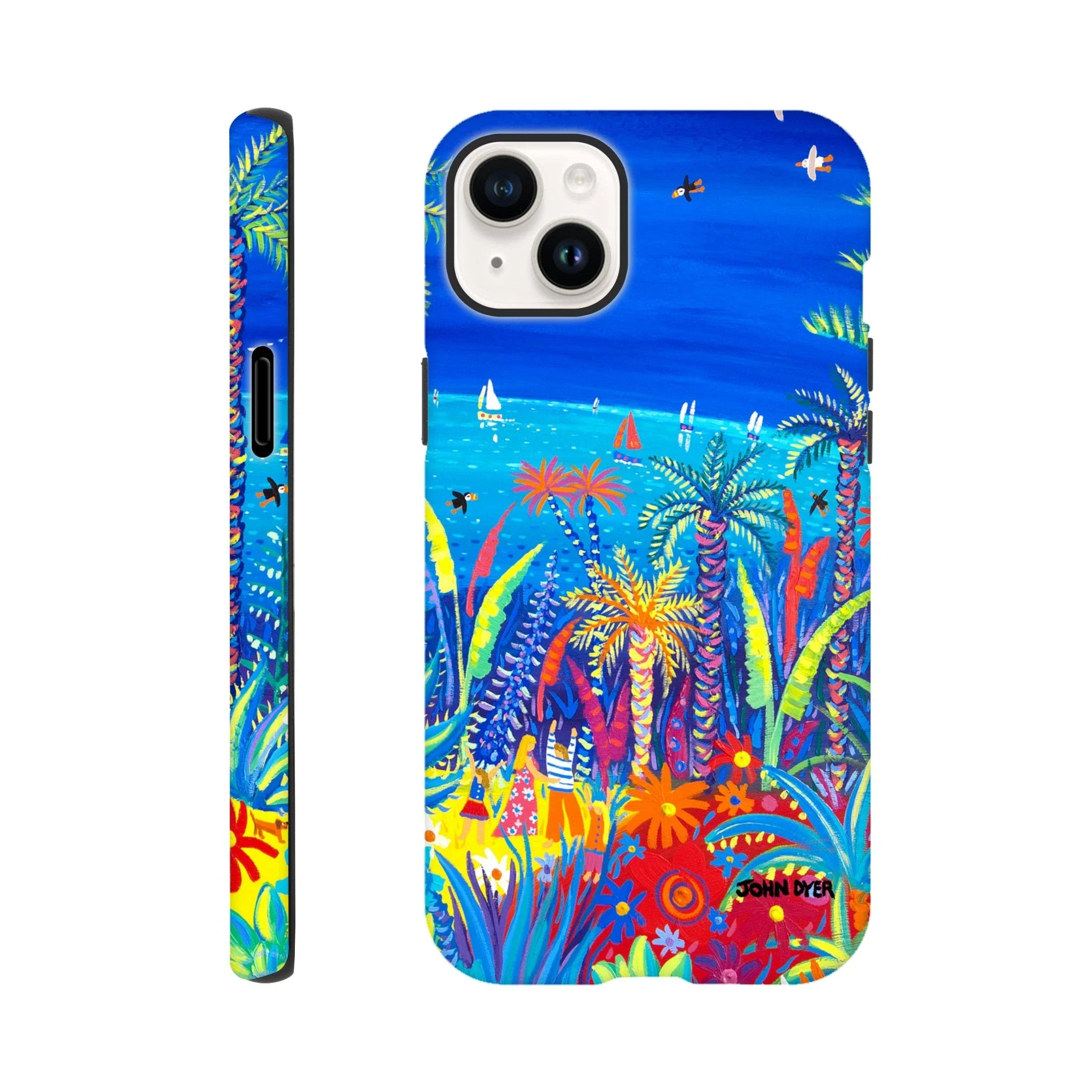 Tough Art Phone Case. Tresco Abbey Gardens. Artist John Dyer. Cornwall Art Gallery - Image 19