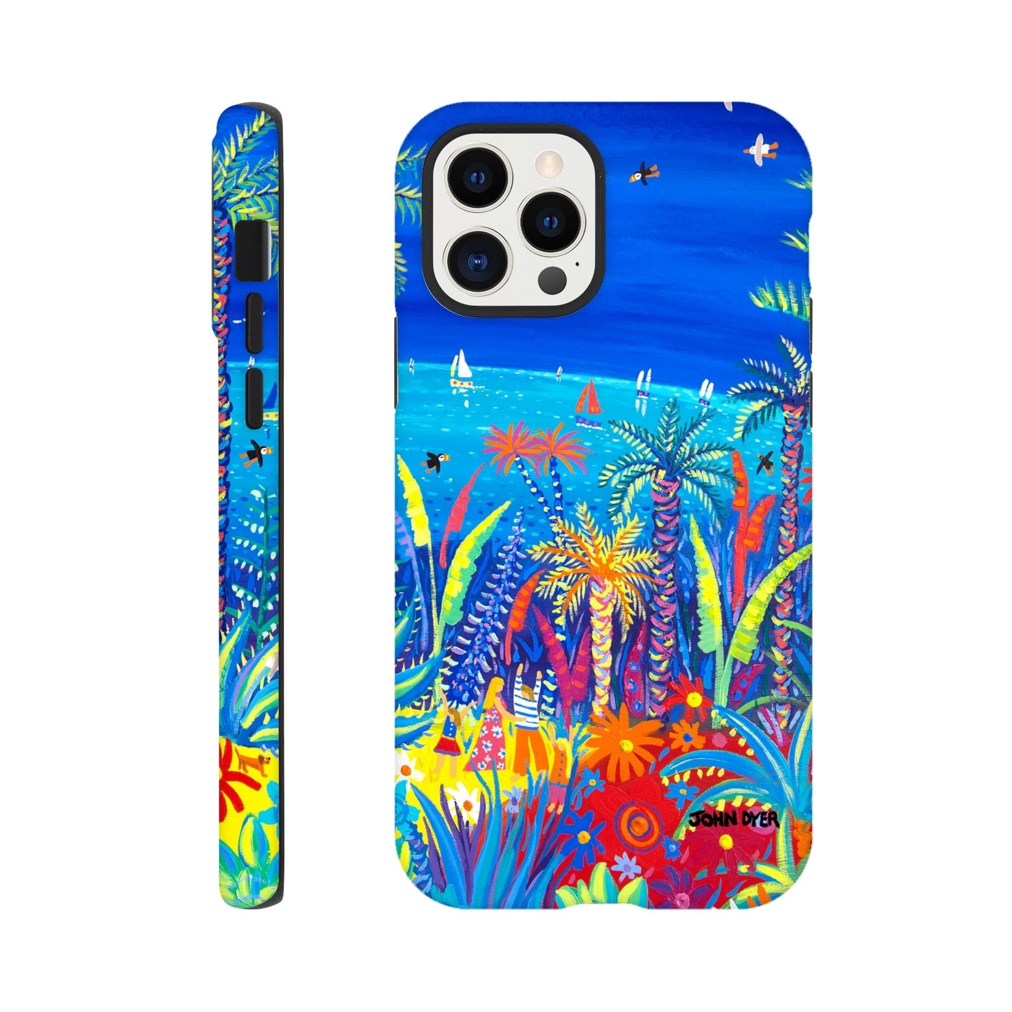 Tough Art Phone Case. Tresco Abbey Gardens. Artist John Dyer. Cornwall Art Gallery - Image 21