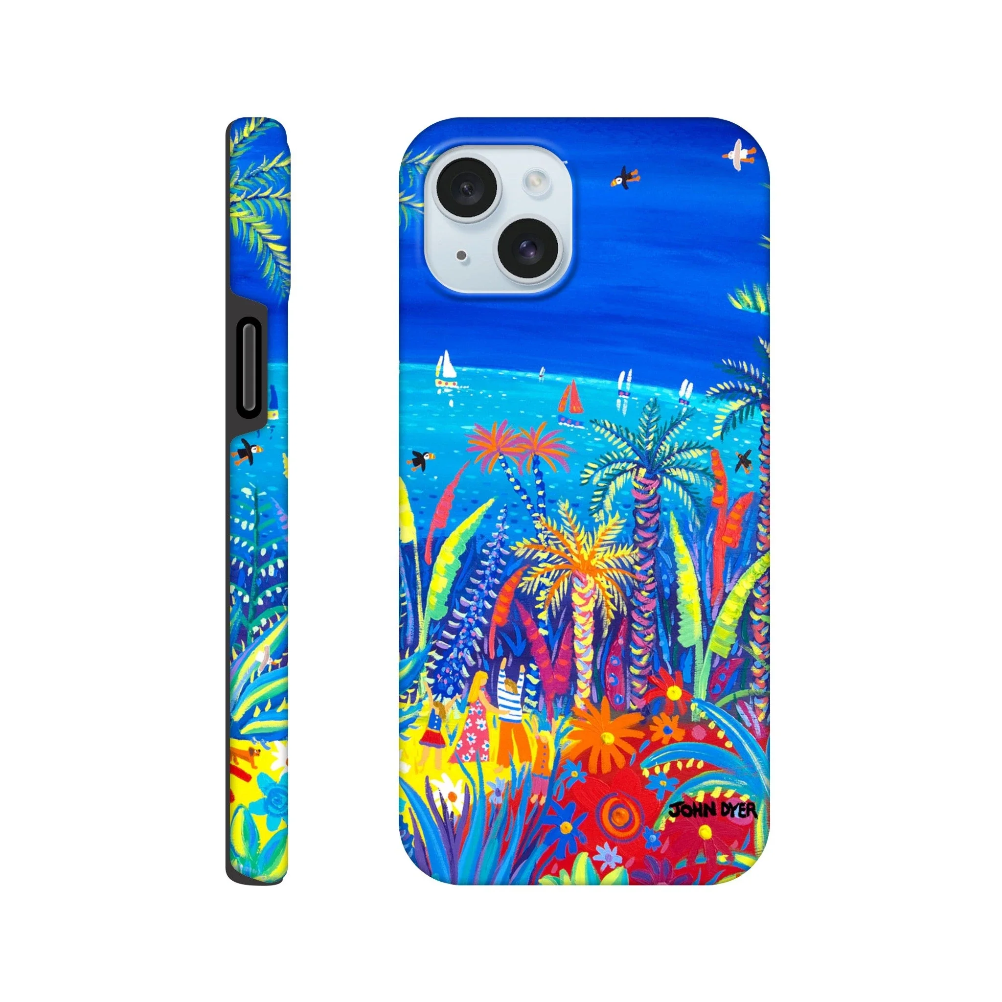 Tough Art Phone Case. Tresco Abbey Gardens. Artist John Dyer. Cornwall Art Gallery - Image 23