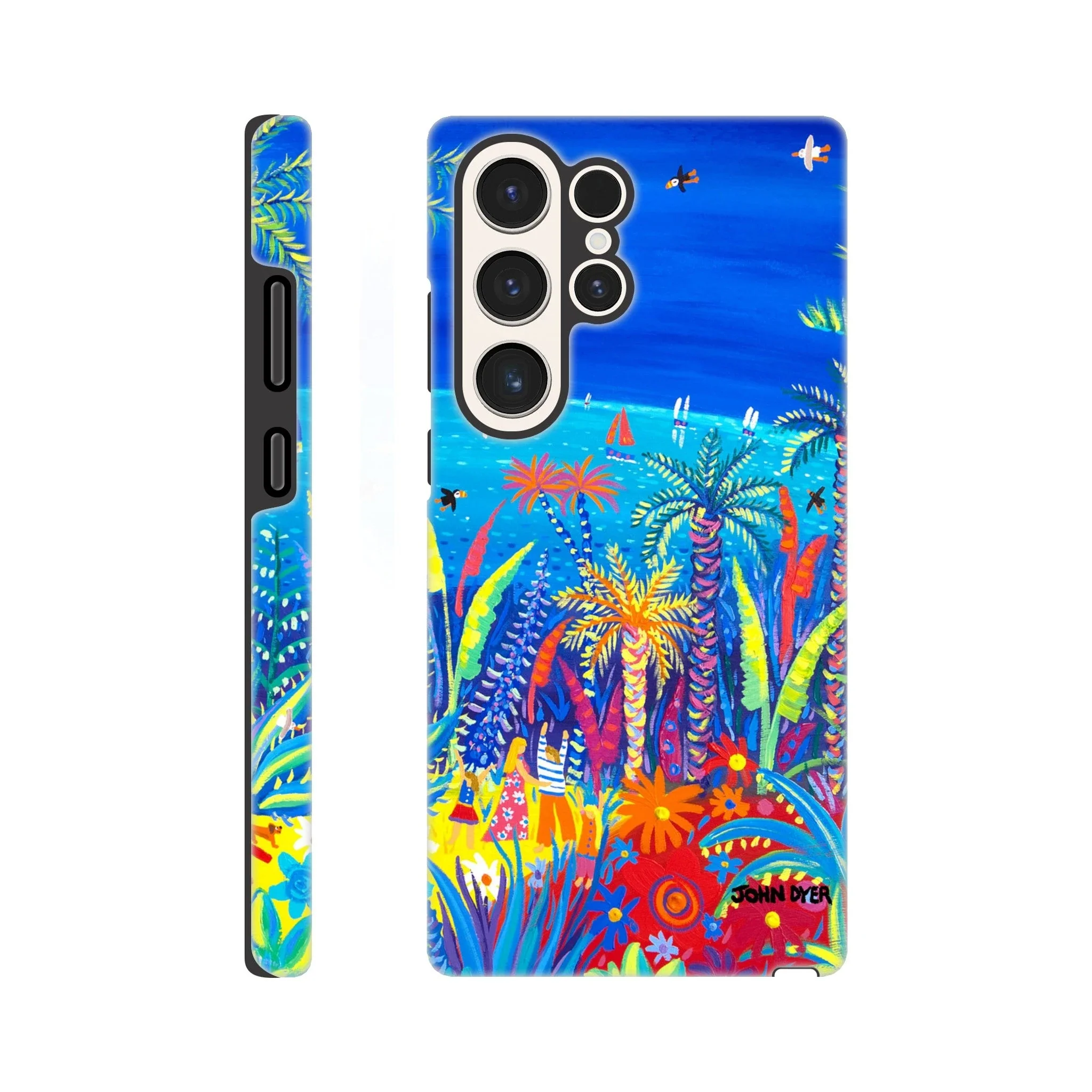 Tough Art Phone Case. Tresco Abbey Gardens. Artist John Dyer. Cornwall Art Gallery - Image 32